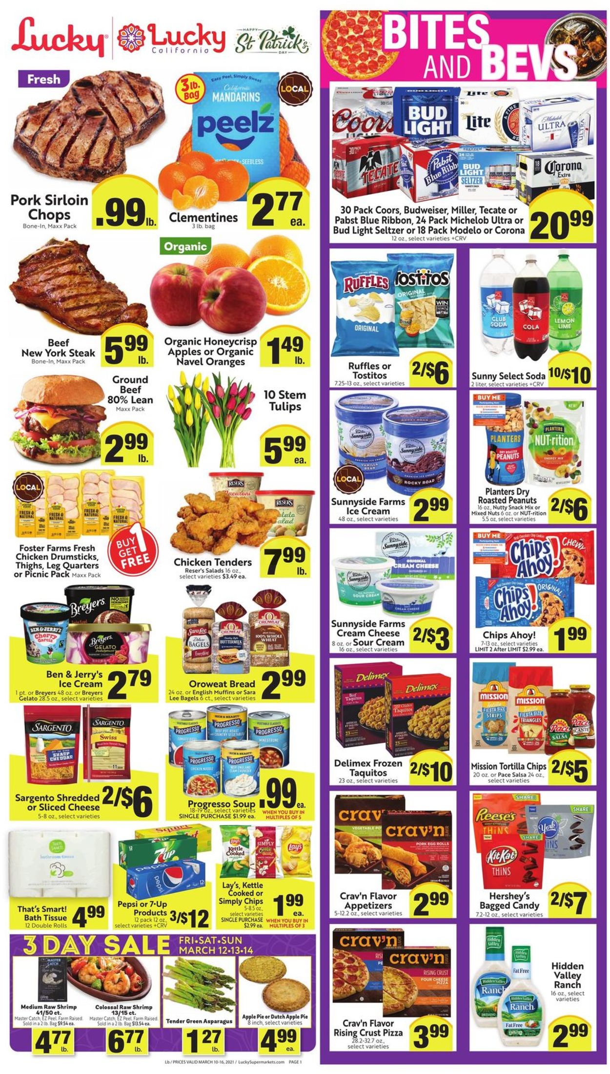 Lucky Supermarkets Weekly Ad Circular - valid 03/10-03/16/2021