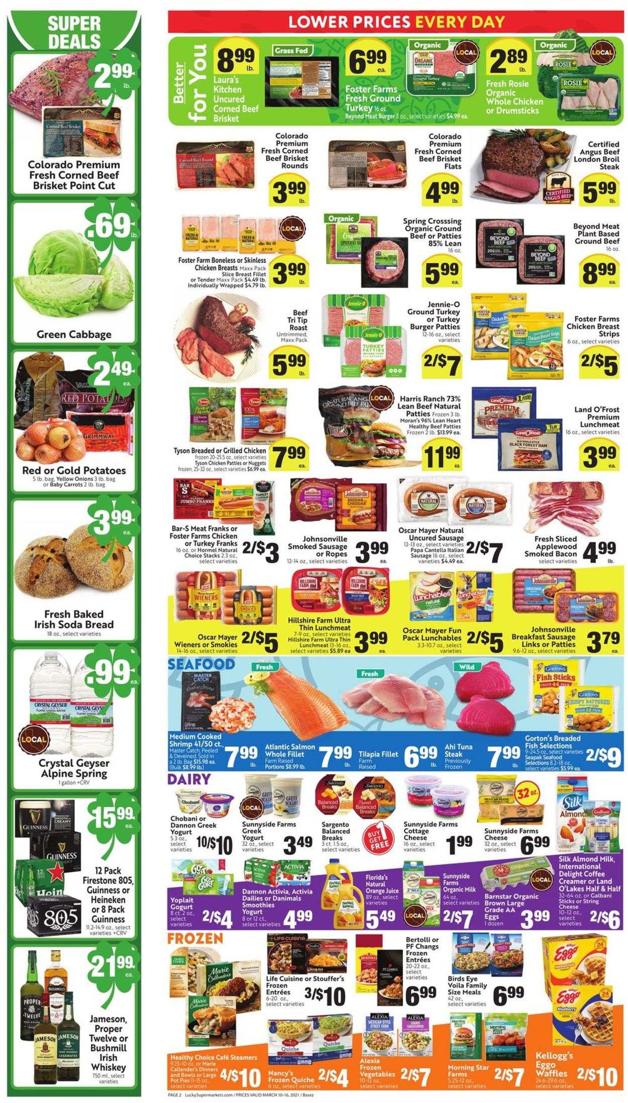 Lucky Supermarkets Weekly Ad Circular - valid 03/10-03/16/2021 (Page 2)