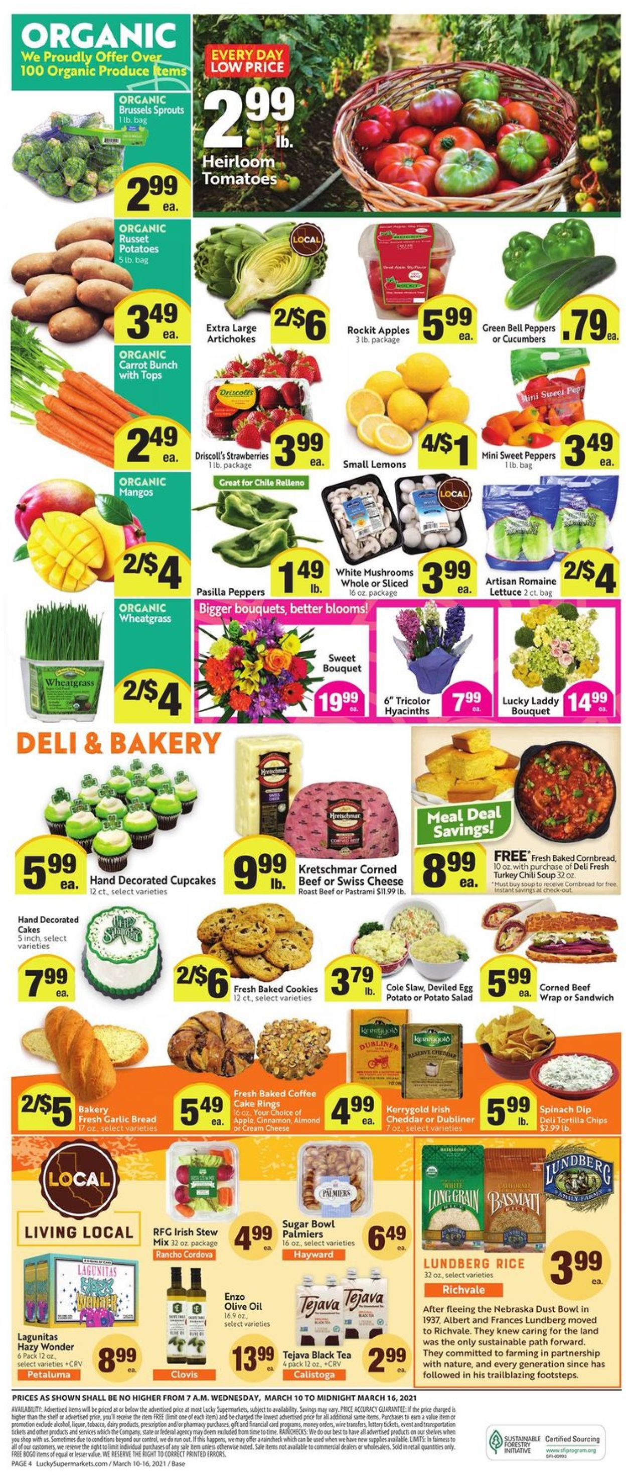 Lucky Supermarkets Weekly Ad Circular - valid 03/10-03/16/2021 (Page 4)