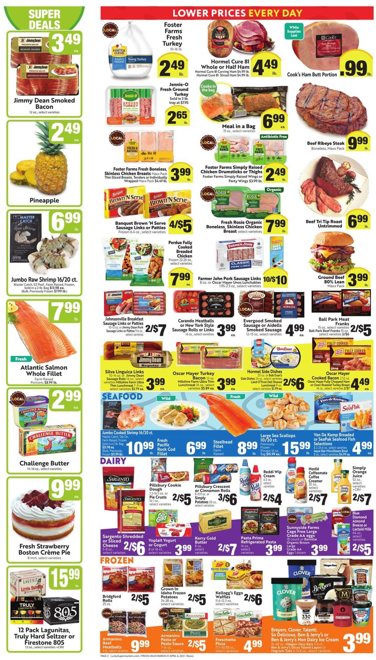 Lucky Supermarkets Easter 2021 Weekly Ad Circular - valid 03/31-04/06/2021 (Page 2)