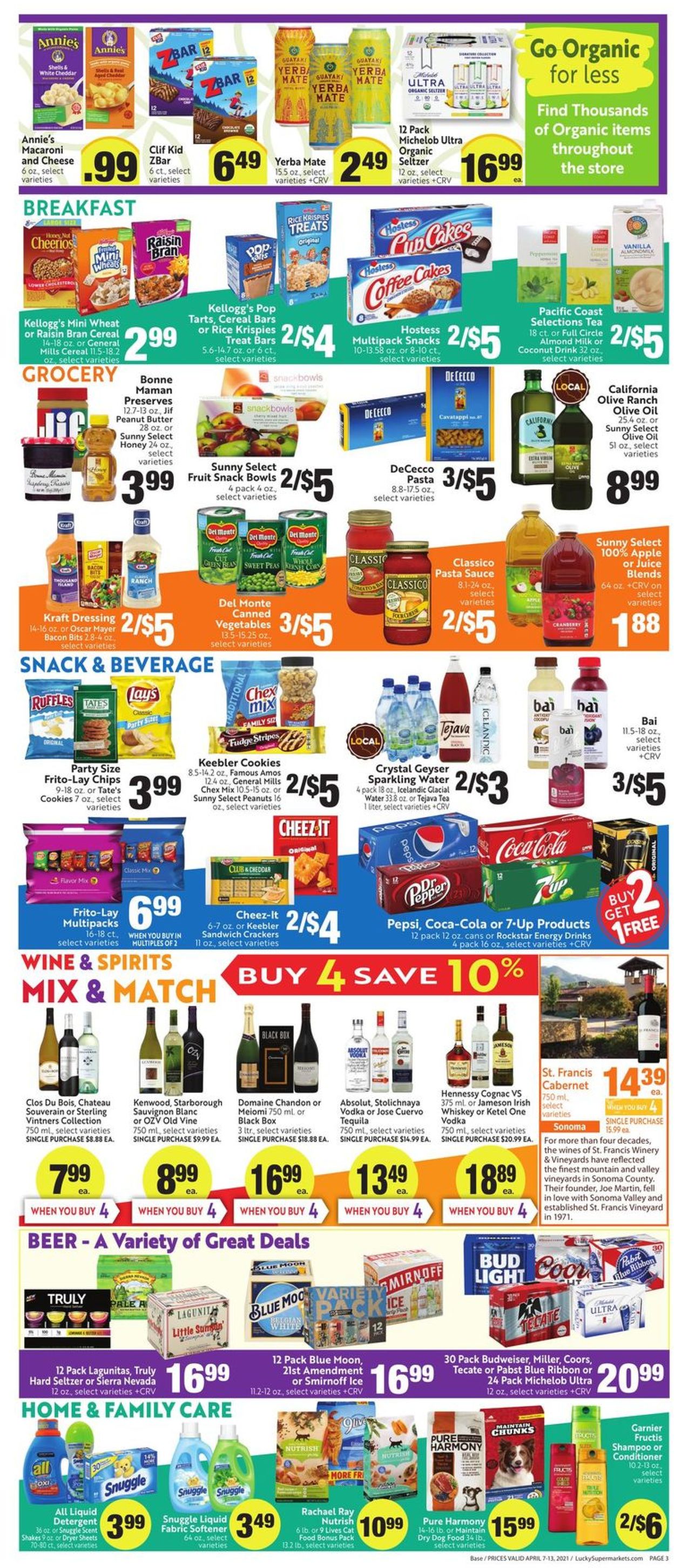 Lucky Supermarkets Weekly Ad Circular - valid 04/07-04/13/2021 (Page 3)