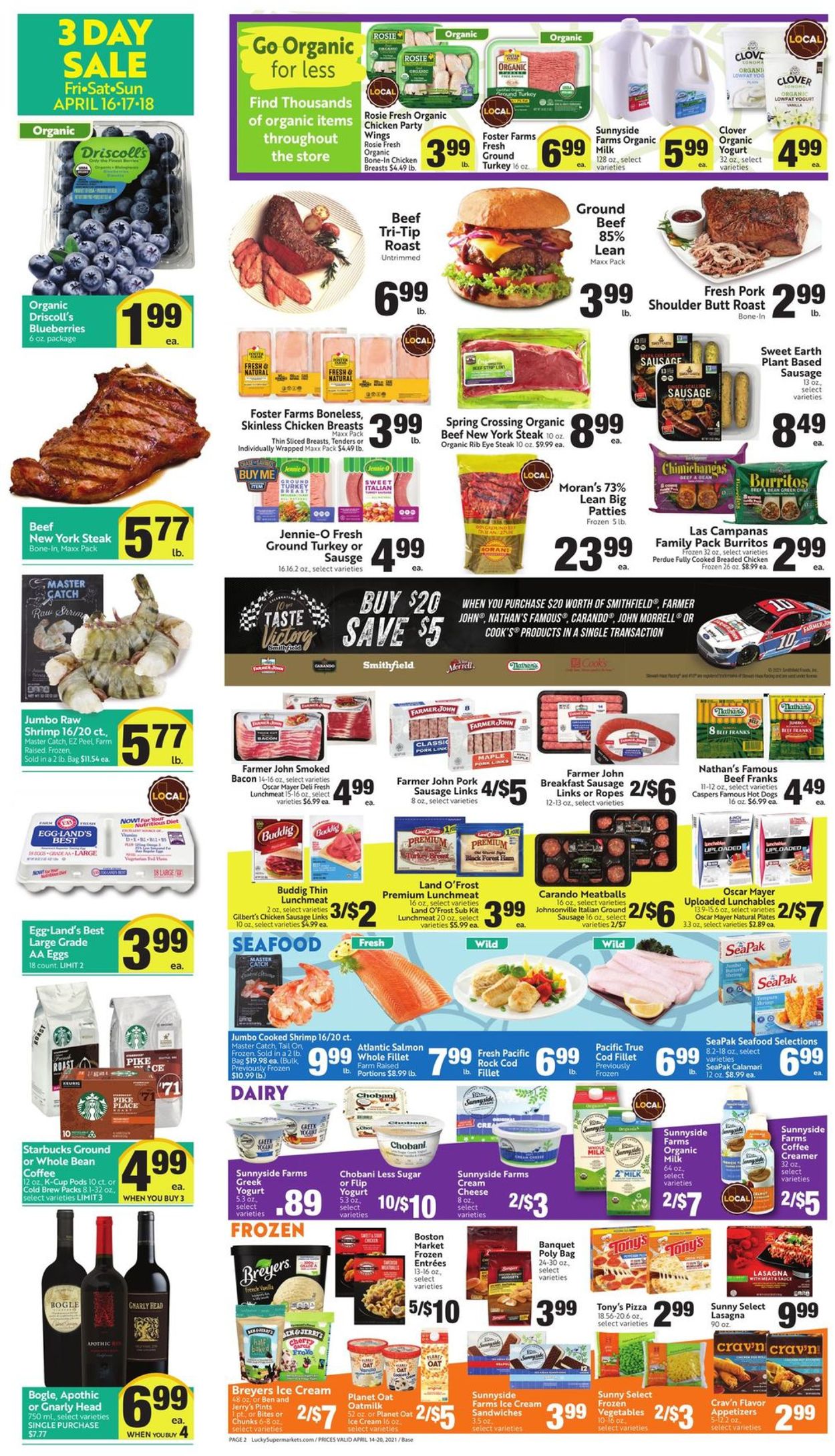 Lucky Supermarkets Weekly Ad Circular - valid 04/14-04/20/2021 (Page 2)