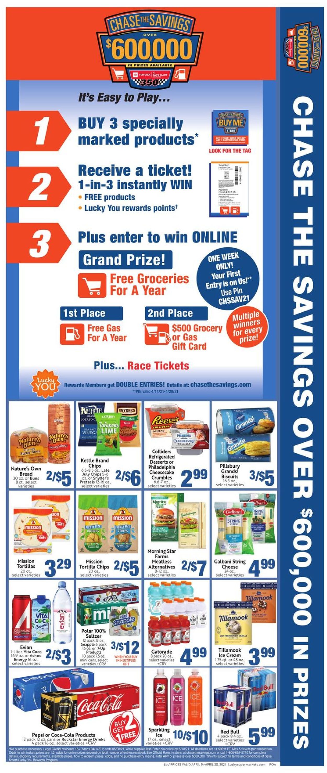 Lucky Supermarkets Weekly Ad Circular - valid 04/14-04/20/2021 (Page 3)