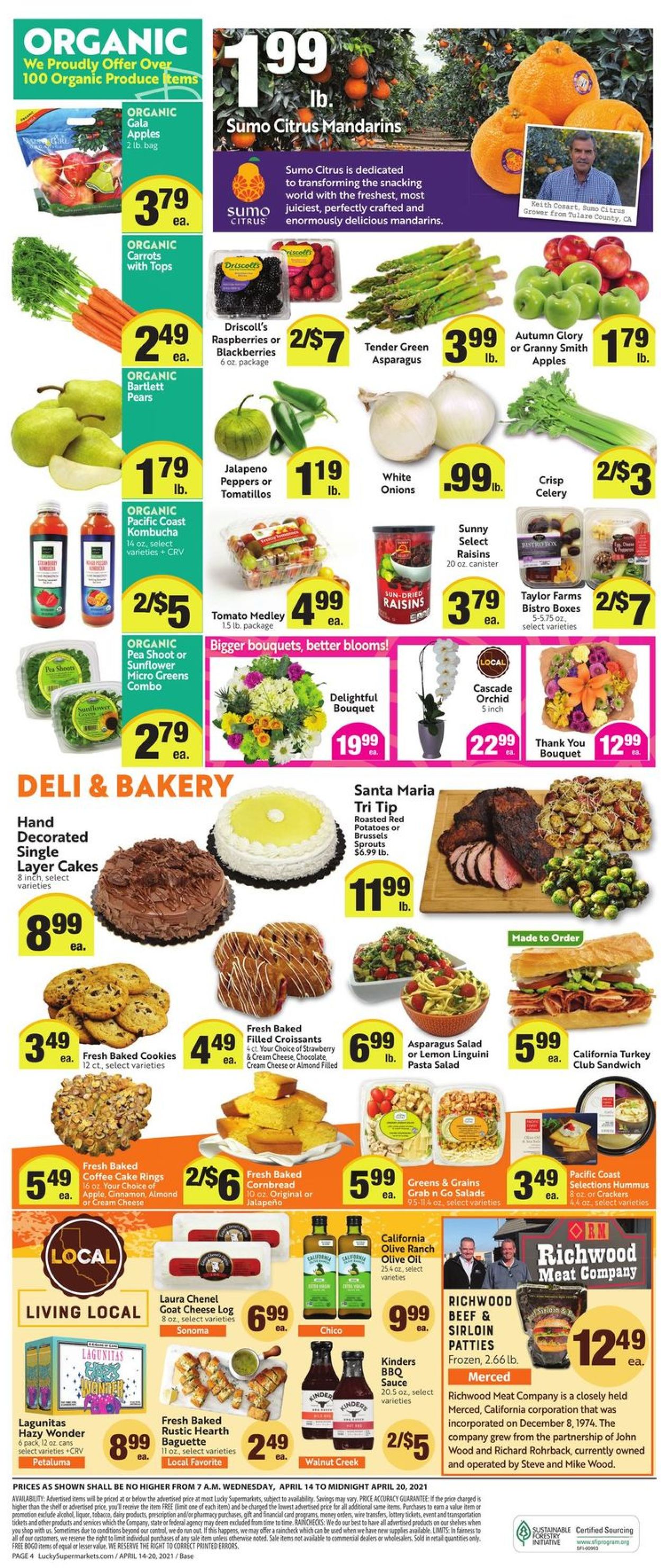 Lucky Supermarkets Weekly Ad Circular - valid 04/14-04/20/2021 (Page 6)