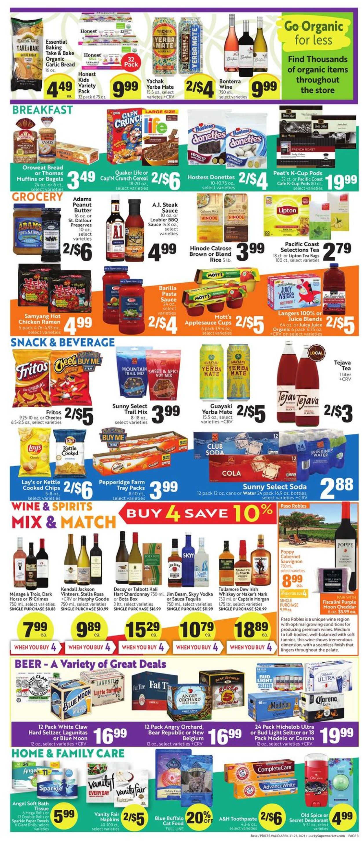 Lucky Supermarkets Weekly Ad Circular - valid 04/21-04/27/2021 (Page 3)