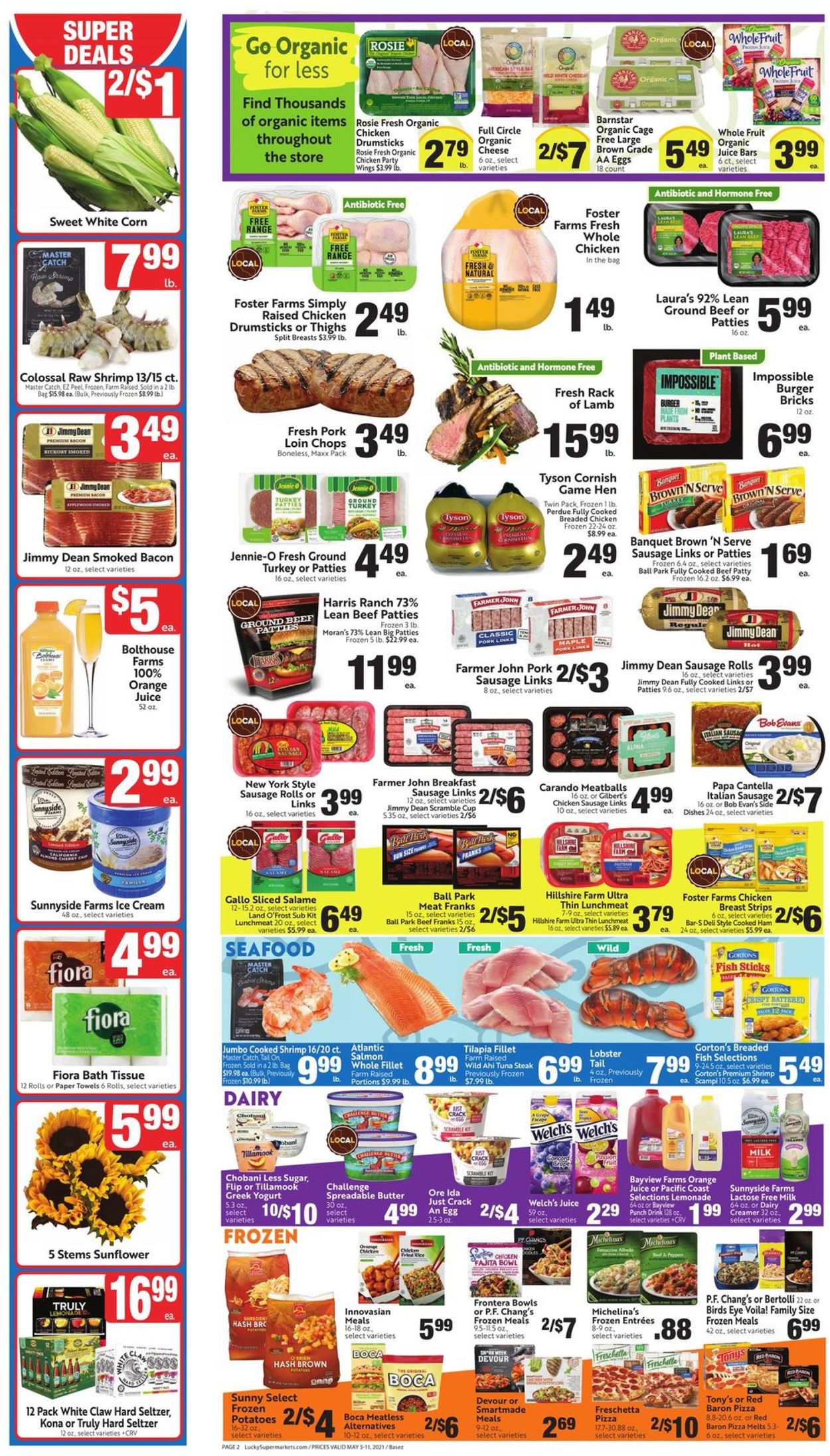 Lucky Supermarkets Weekly Ad Circular - valid 05/05-05/11/2021 (Page 2)