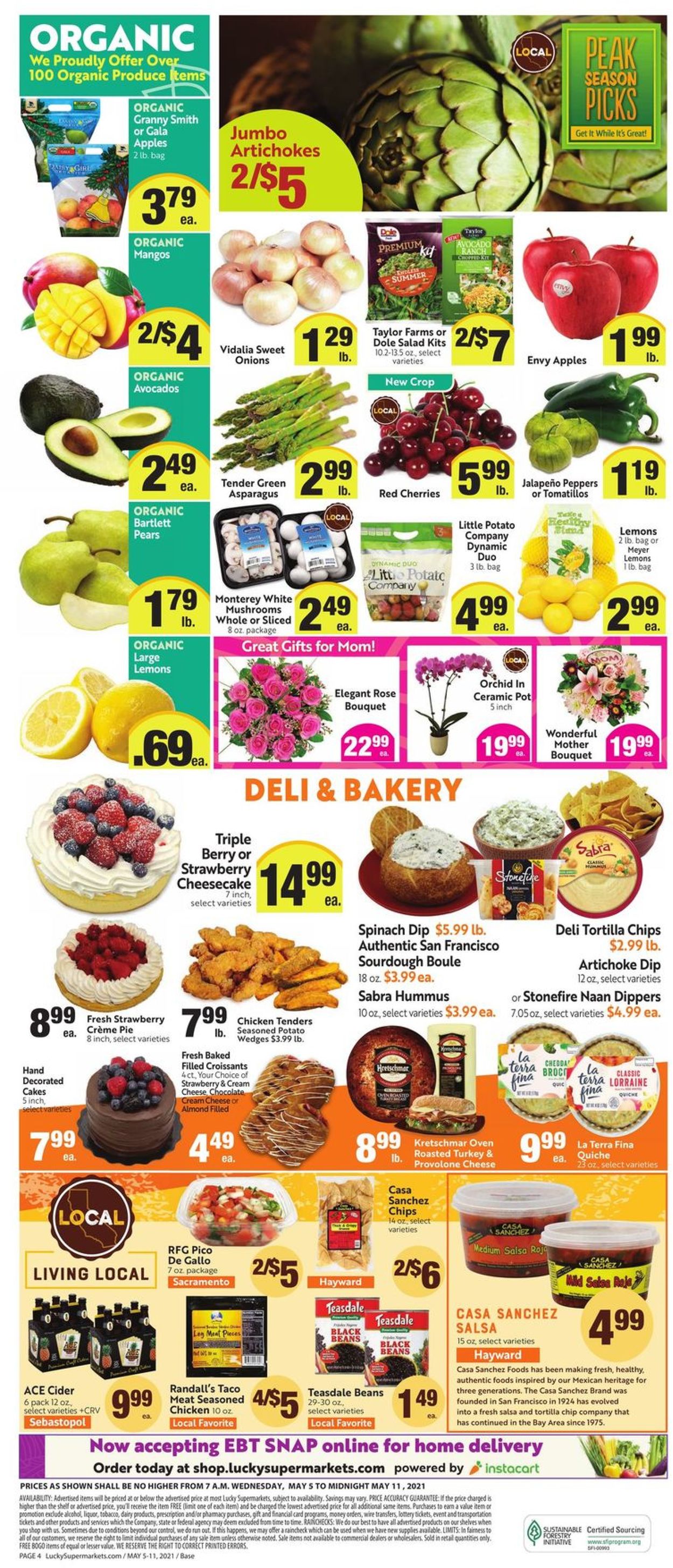 Lucky Supermarkets Weekly Ad Circular - valid 05/05-05/11/2021 (Page 4)