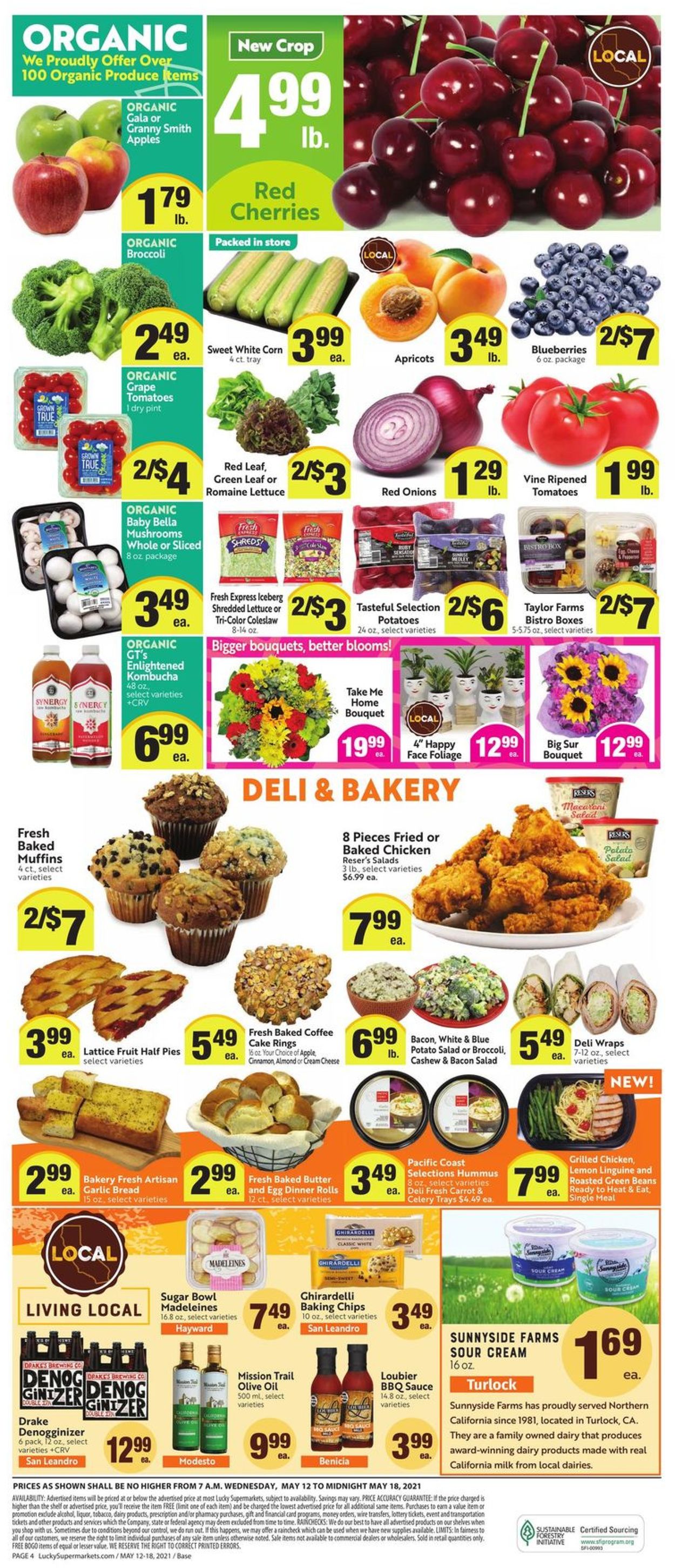 Lucky Supermarkets Weekly Ad Circular - valid 05/12-05/18/2021 (Page 4)