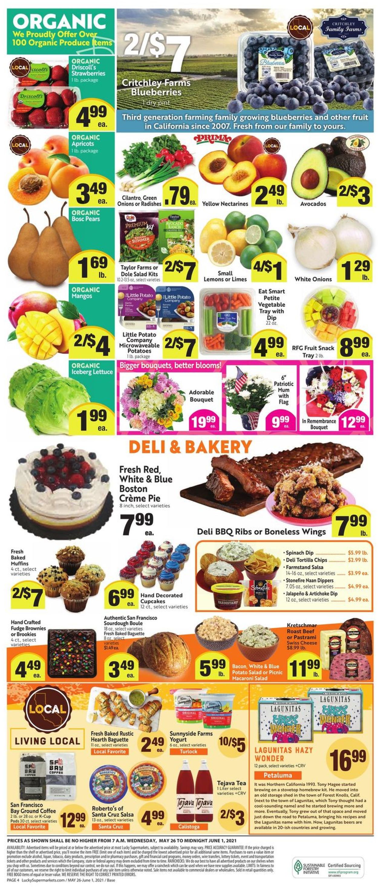 Lucky Supermarkets Weekly Ad Circular - valid 05/26-06/01/2021 (Page 4)