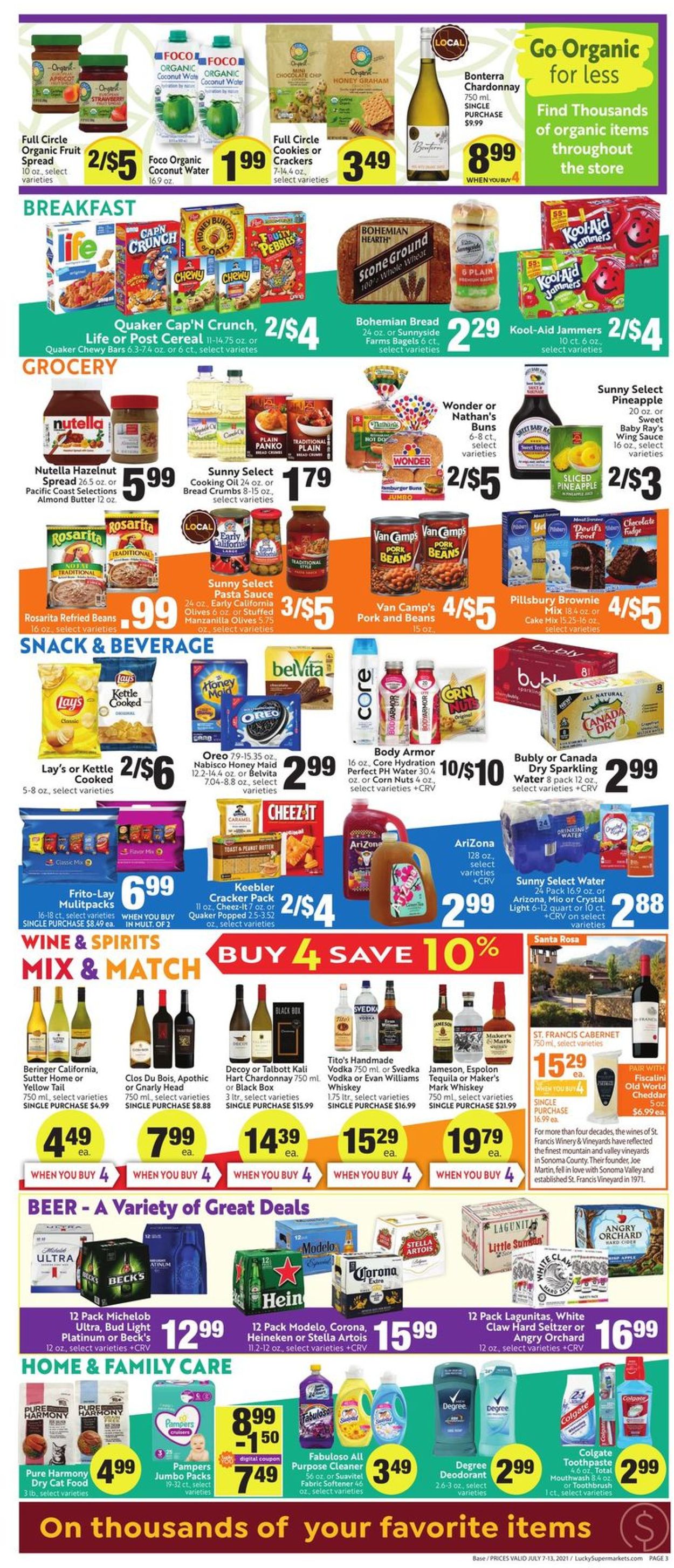 Lucky Supermarkets Weekly Ad Circular - valid 07/07-07/13/2021 (Page 3)