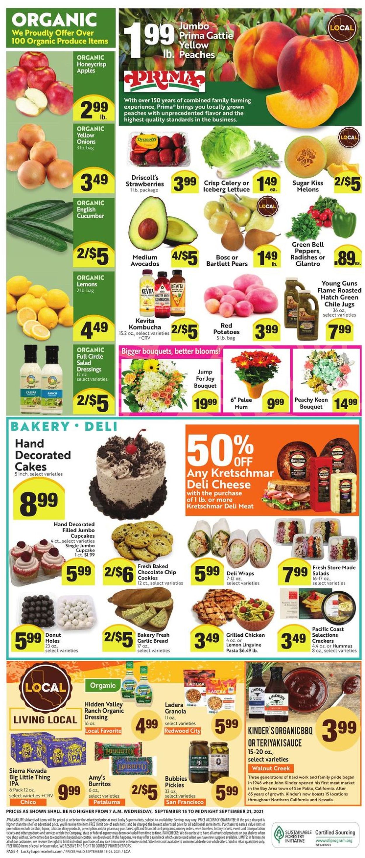 Lucky Supermarkets Weekly Ad Circular - valid 09/15-09/21/2021 (Page 4)