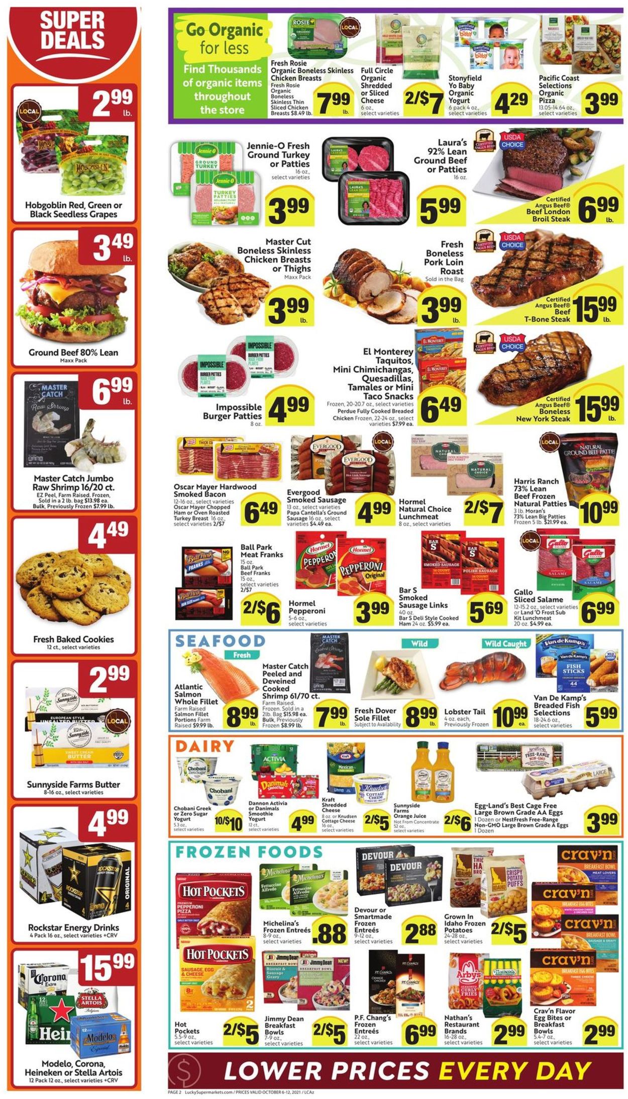 Lucky Supermarkets Weekly Ad Circular - valid 10/06-10/12/2021 (Page 2)