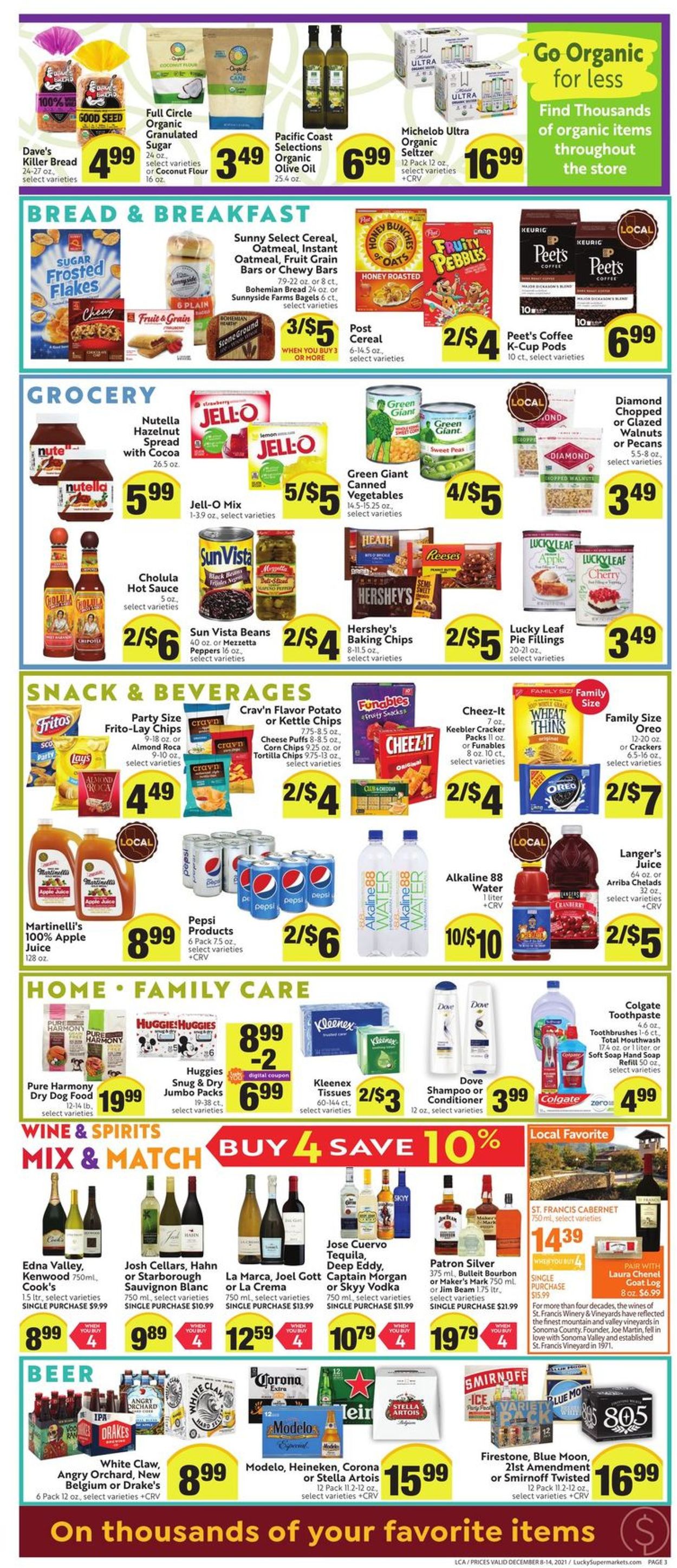 Lucky Supermarkets - Holiday 2021 Weekly Ad Circular - valid 12/08-12/14/2021 (Page 3)