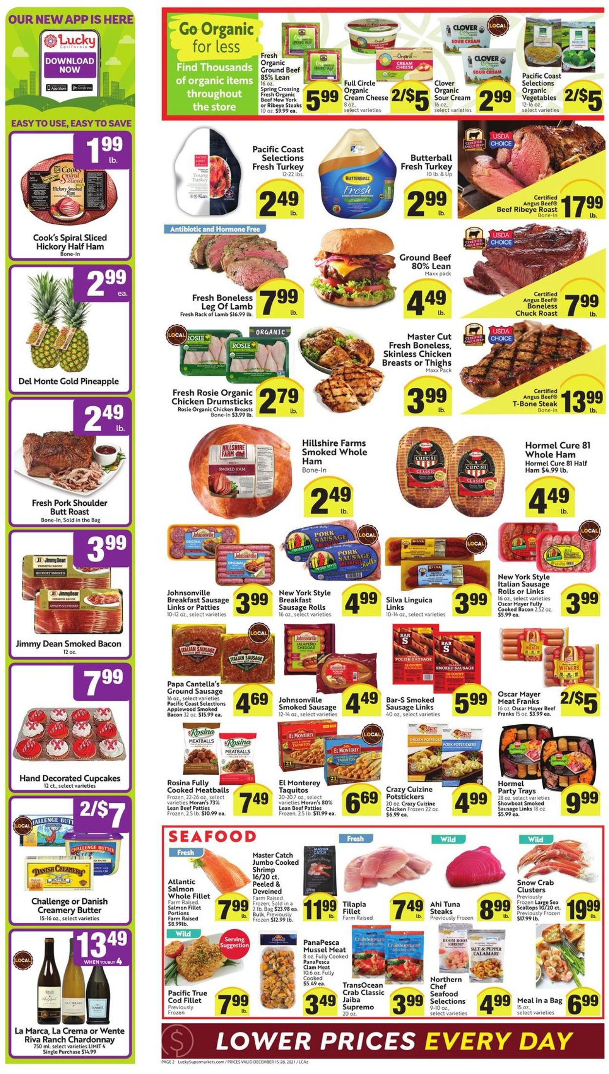 Lucky Supermarkets CHRISTMAS 2021 Weekly Ad Circular - valid 12/15-12/28/2021 (Page 2)
