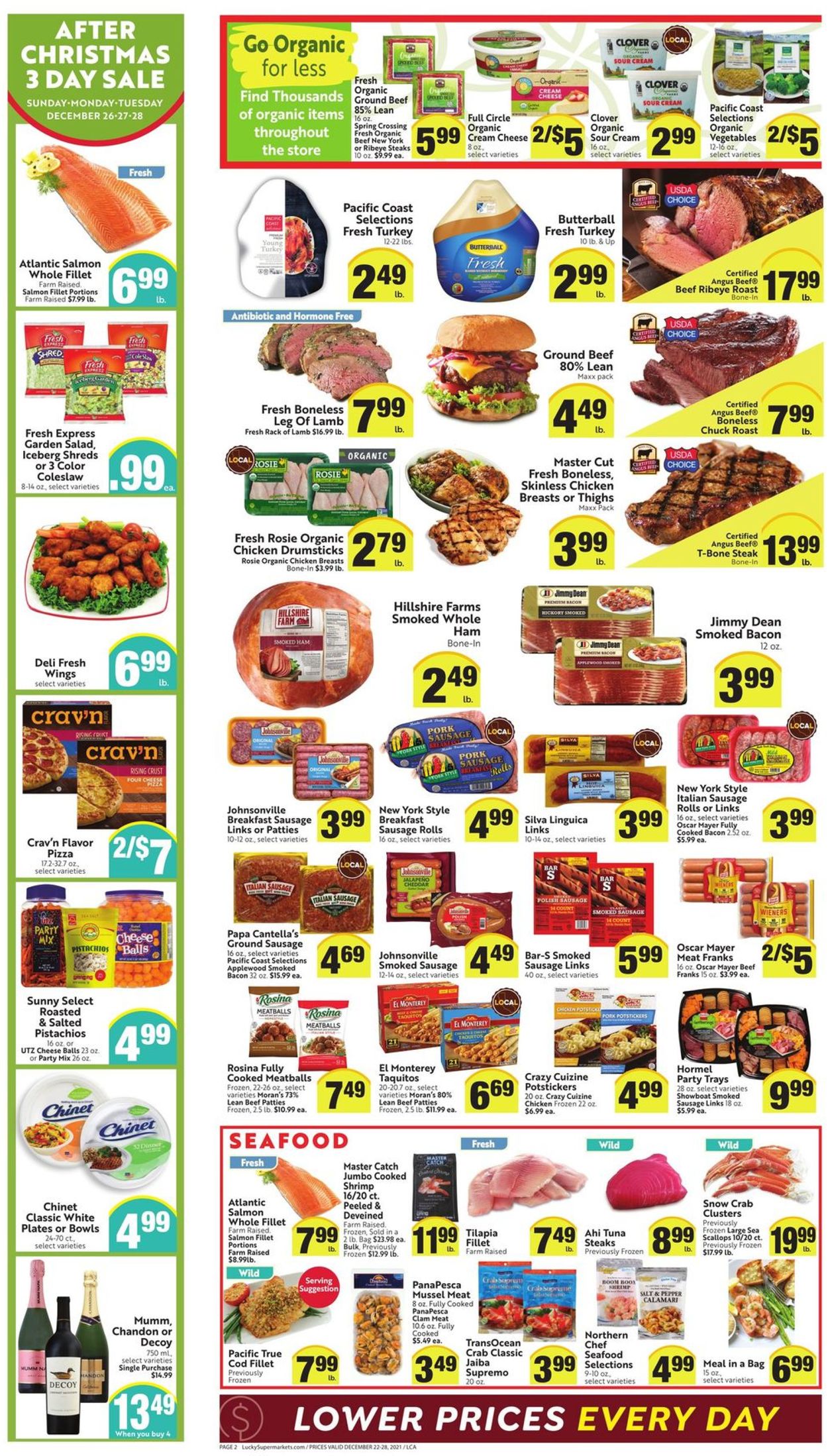 Lucky Supermarkets CHRISTMAS 2021 Weekly Ad Circular - valid 12/22-12/28/2021 (Page 2)