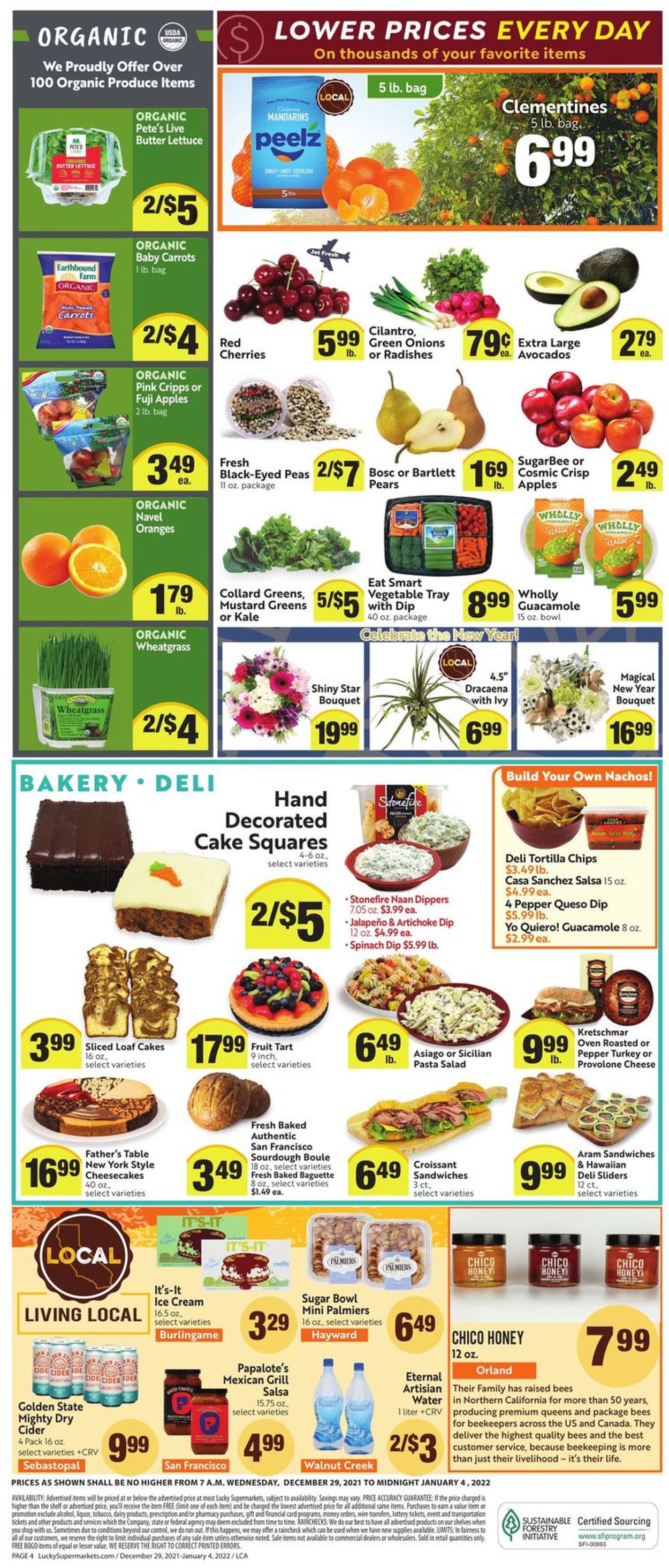 Lucky Supermarkets Weekly Ad Circular - valid 12/29-01/04/2022 (Page 4)