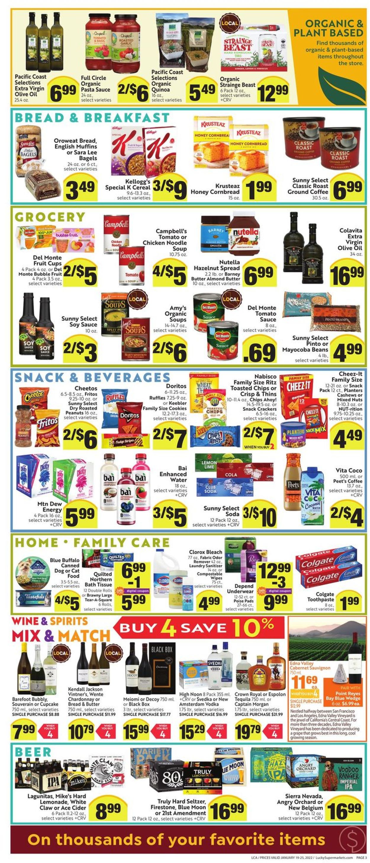 Lucky Supermarkets Weekly Ad Circular - valid 01/19-01/25/2022 (Page 3)
