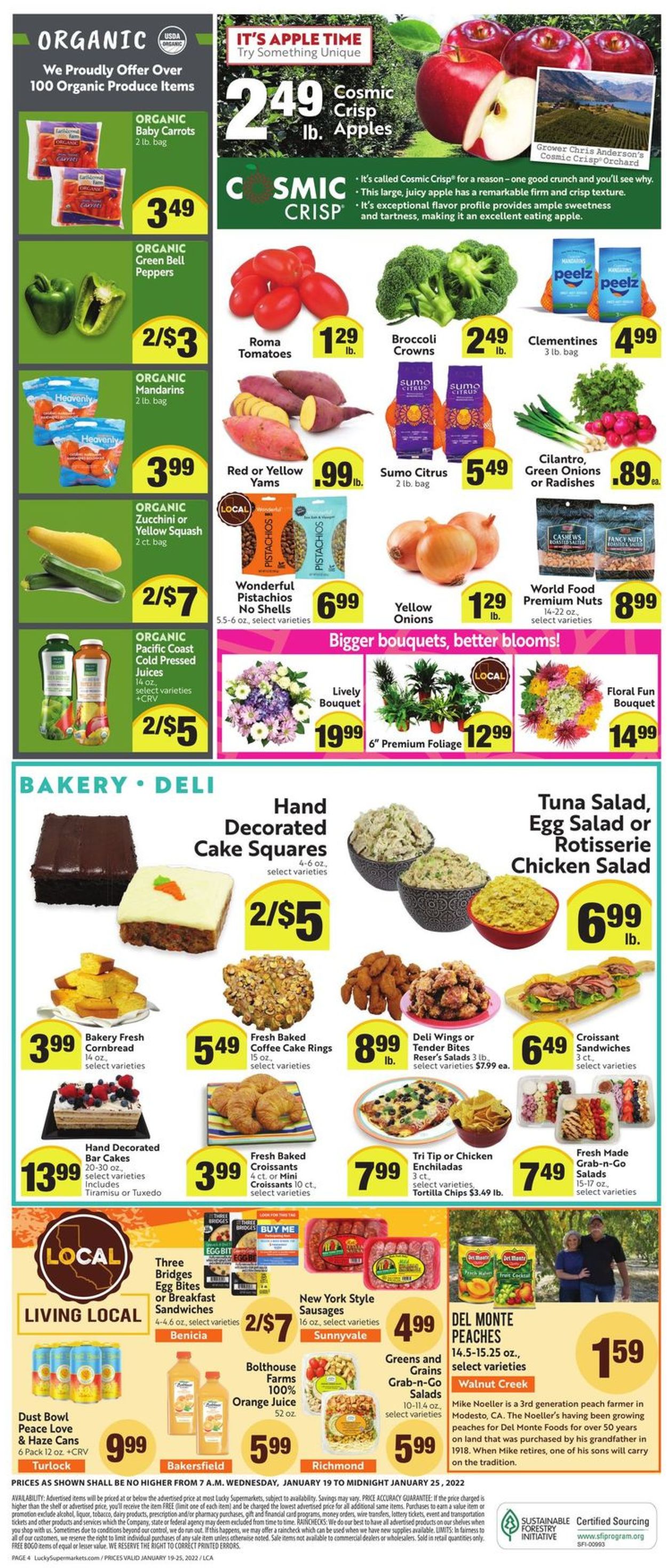 Lucky Supermarkets Weekly Ad Circular - valid 01/19-01/25/2022 (Page 4)