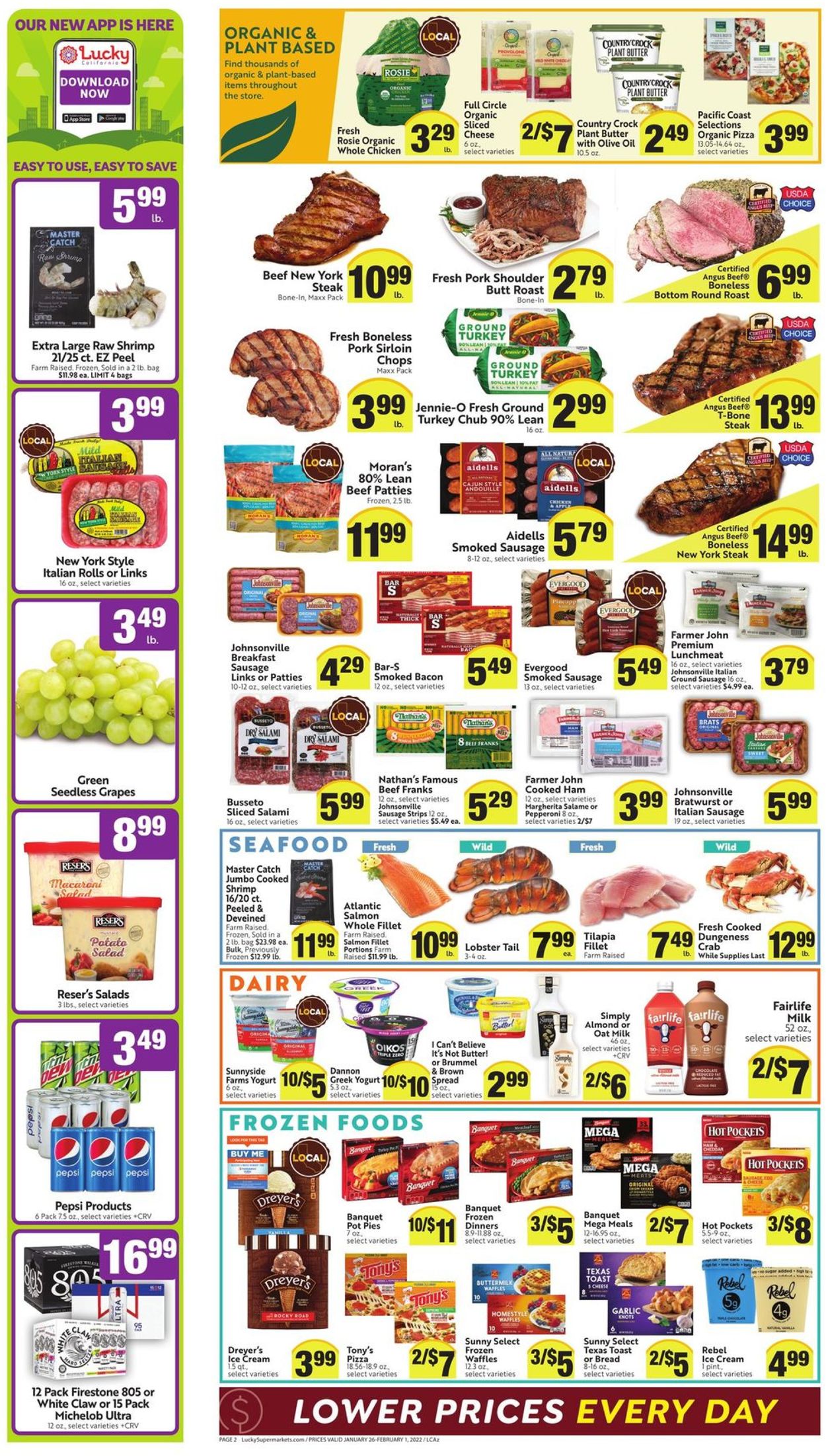 Lucky Supermarkets Weekly Ad Circular - valid 01/26-02/01/2022 (Page 2)