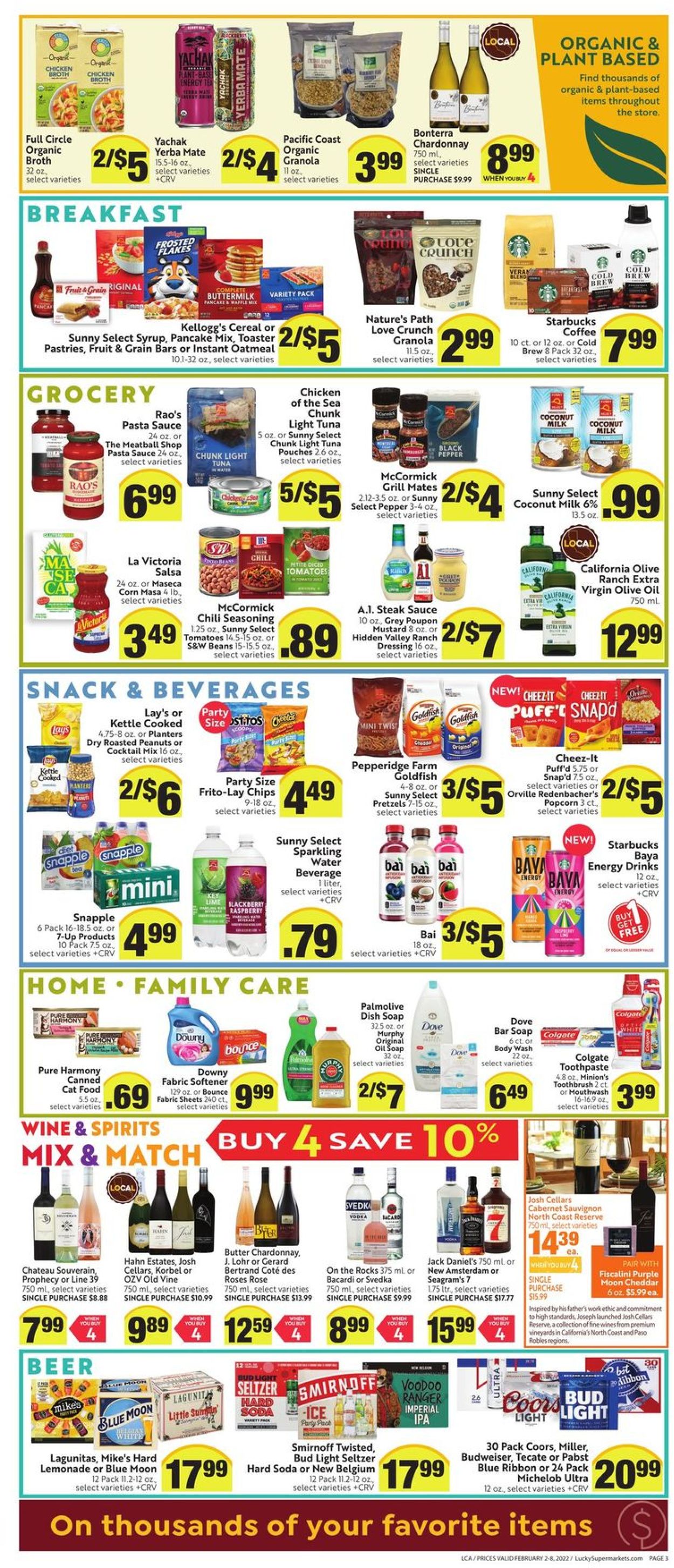 Lucky Supermarkets Weekly Ad Circular - valid 02/02-02/08/2022 (Page 3)