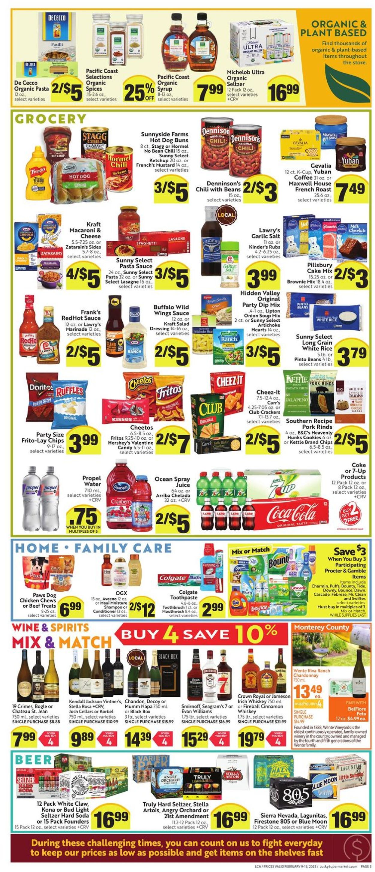 Lucky Supermarkets Weekly Ad Circular - valid 02/09-02/15/2022 (Page 3)