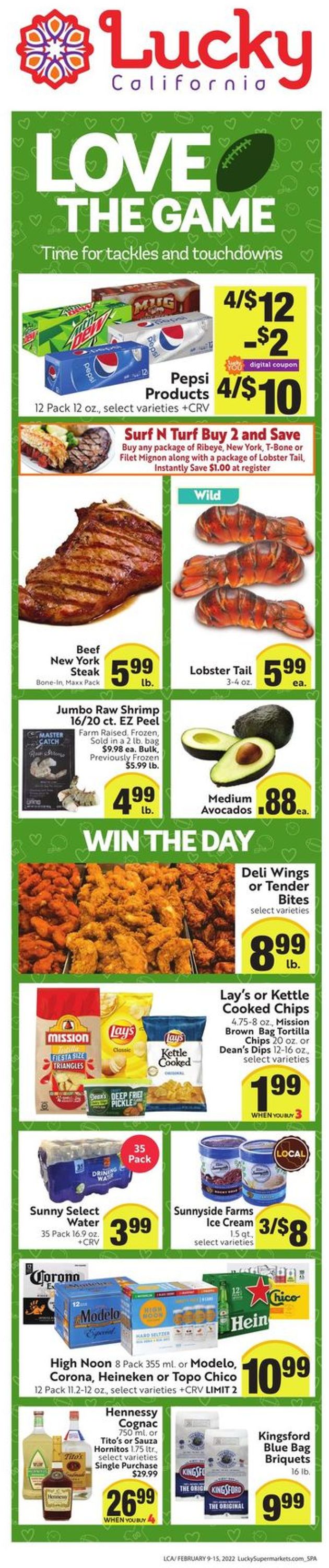Lucky Supermarkets Weekly Ad Circular - valid 02/09-02/15/2022 (Page 5)