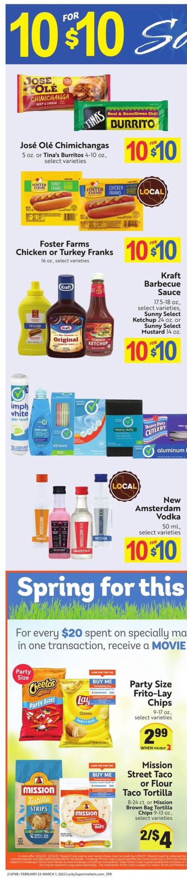Lucky Supermarkets Weekly Ad Circular - valid 02/23-03/01/2022 (Page 6)