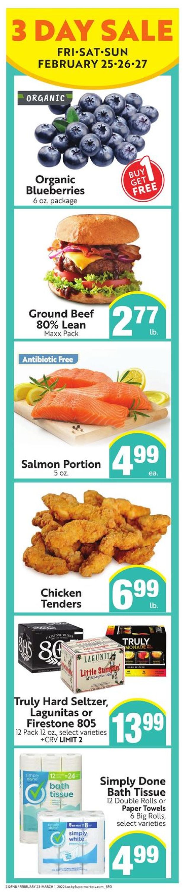 Lucky Supermarkets Weekly Ad Circular - valid 02/23-03/01/2022 (Page 8)