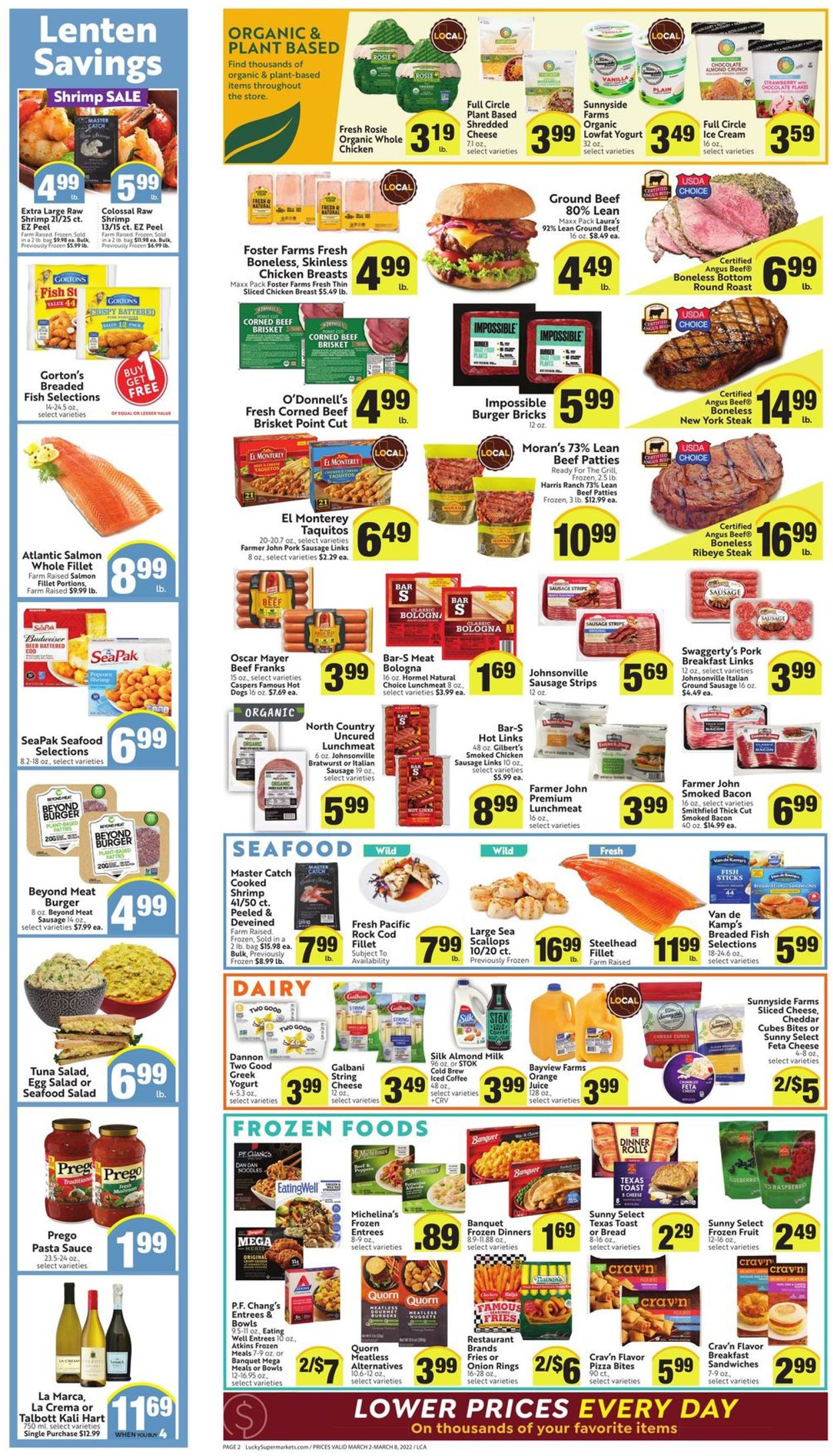 Lucky Supermarkets Weekly Ad Circular - valid 03/02-03/08/2022 (Page 2)