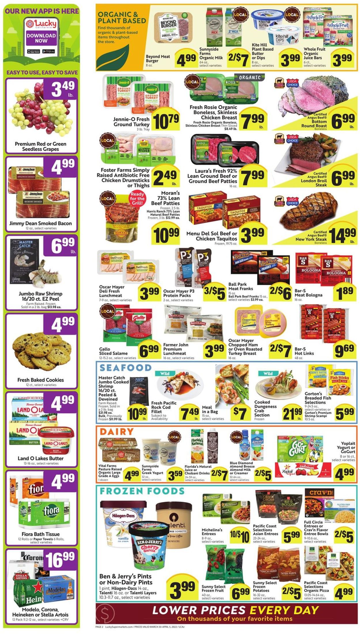 Lucky Supermarkets Weekly Ad Circular - valid 03/30-04/05/2022 (Page 2)
