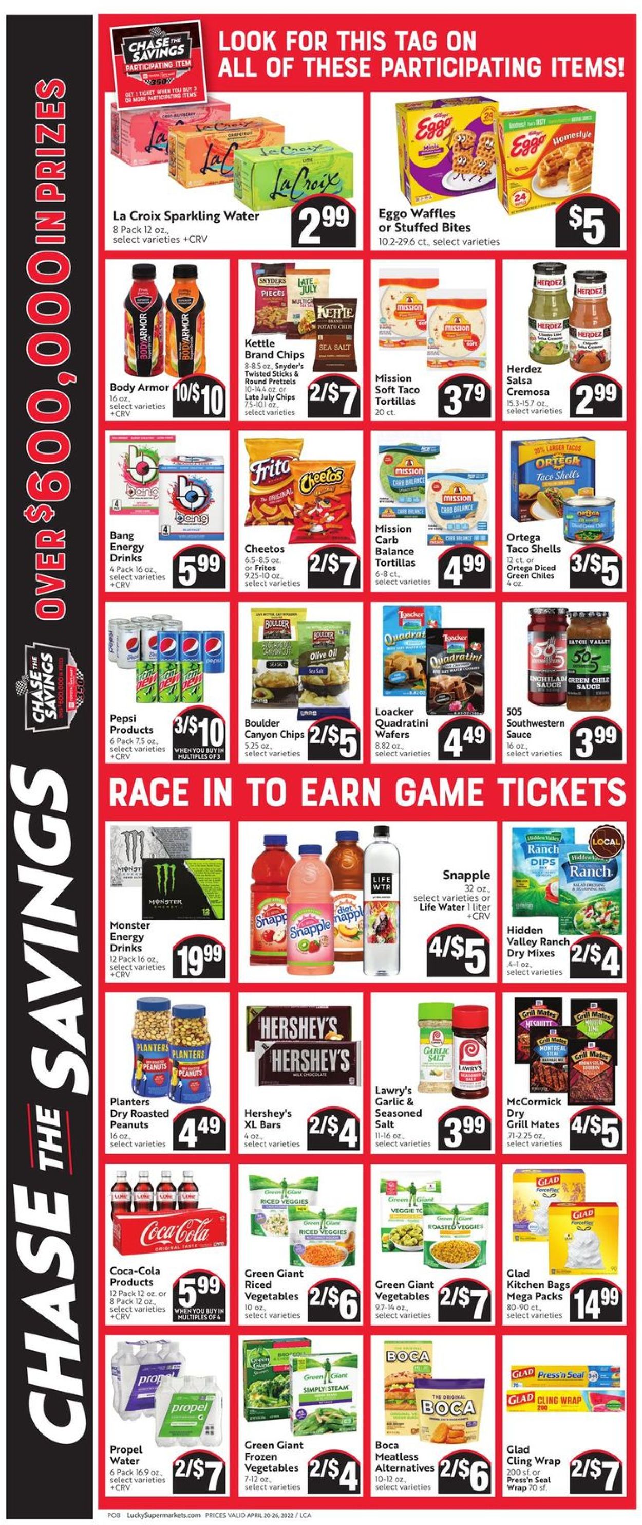 Lucky Supermarkets Weekly Ad Circular - valid 04/20-04/26/2022 (Page 6)