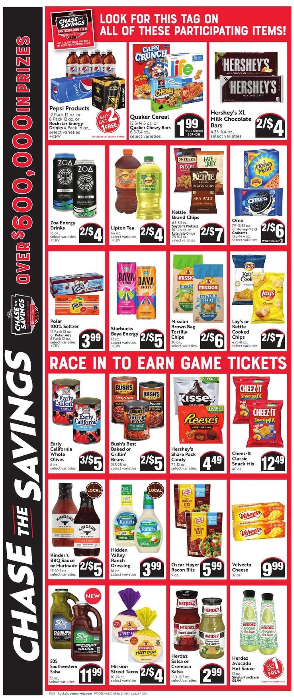 Lucky Supermarkets Weekly Ad Circular - valid 04/27-05/03/2022 (Page 6)