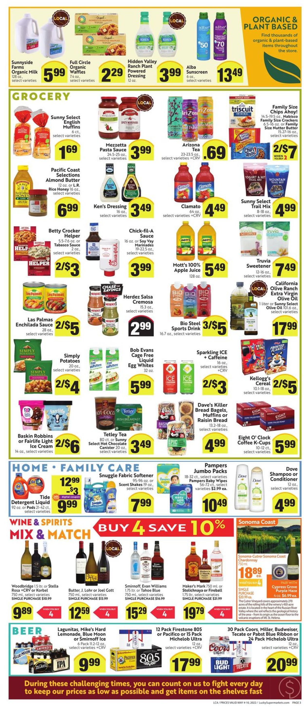 Lucky Supermarkets Weekly Ad Circular - valid 05/04-05/10/2022 (Page 3)