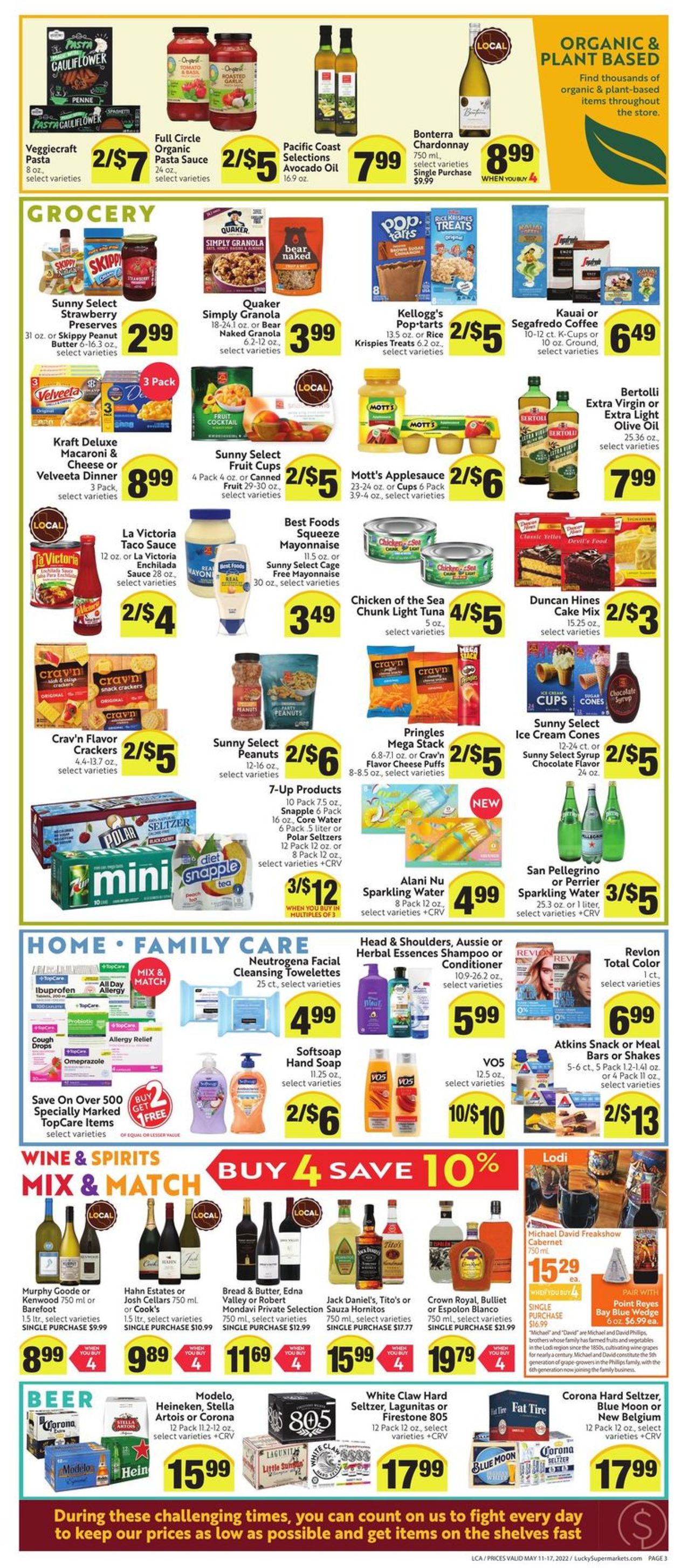 Lucky Supermarkets Weekly Ad Circular - valid 05/11-05/17/2022 (Page 3)