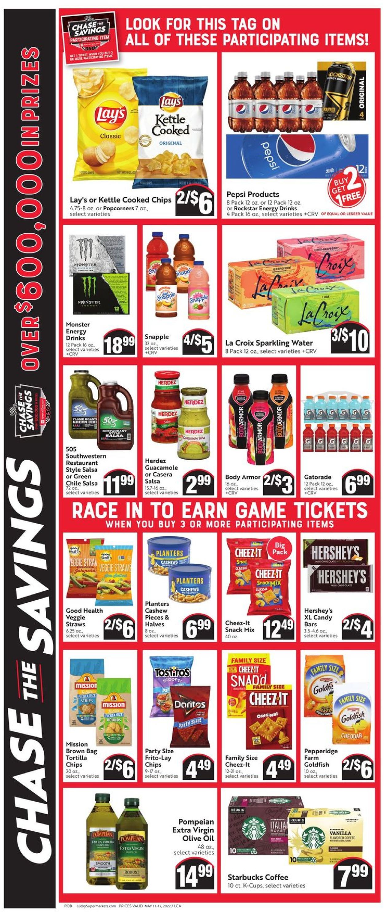 Lucky Supermarkets Weekly Ad Circular - valid 05/11-05/17/2022 (Page 6)