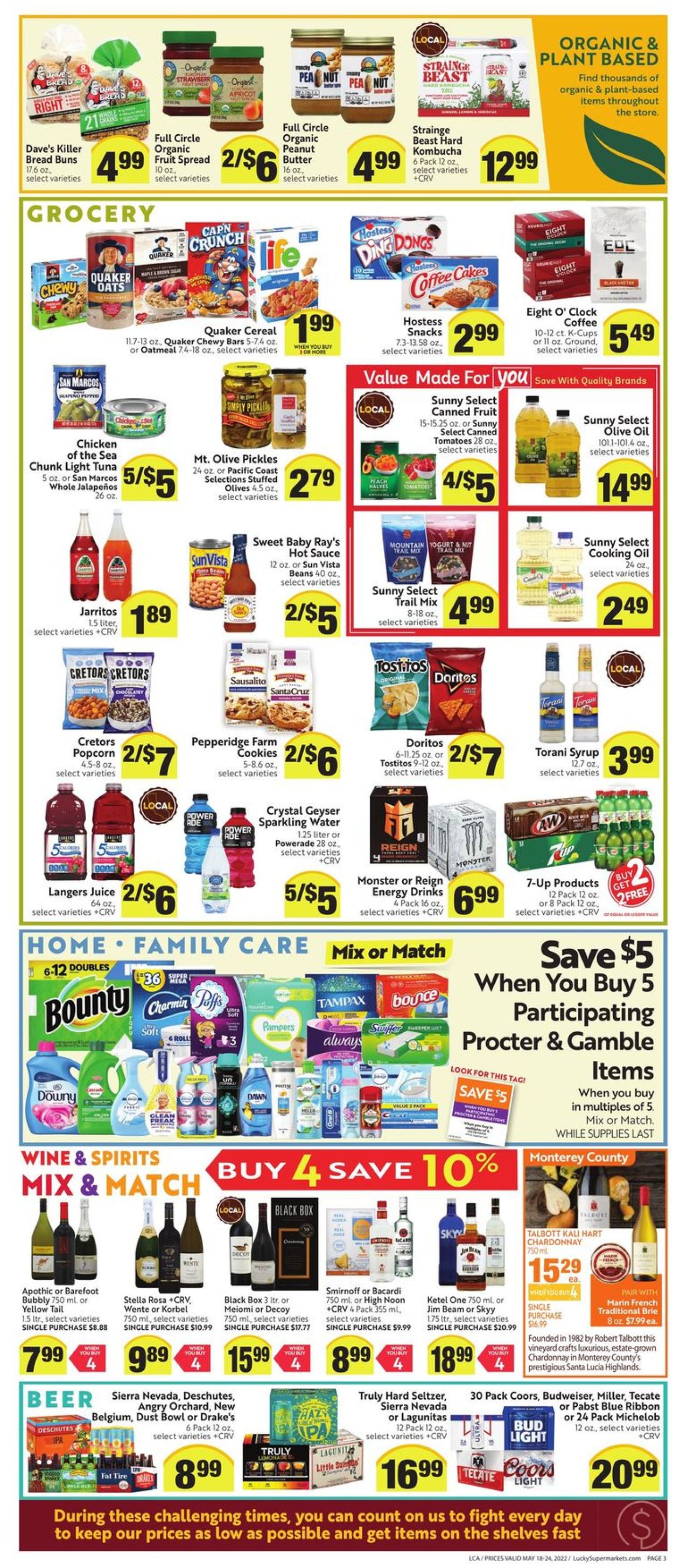 Lucky Supermarkets Weekly Ad Circular - valid 05/18-05/24/2022 (Page 3)