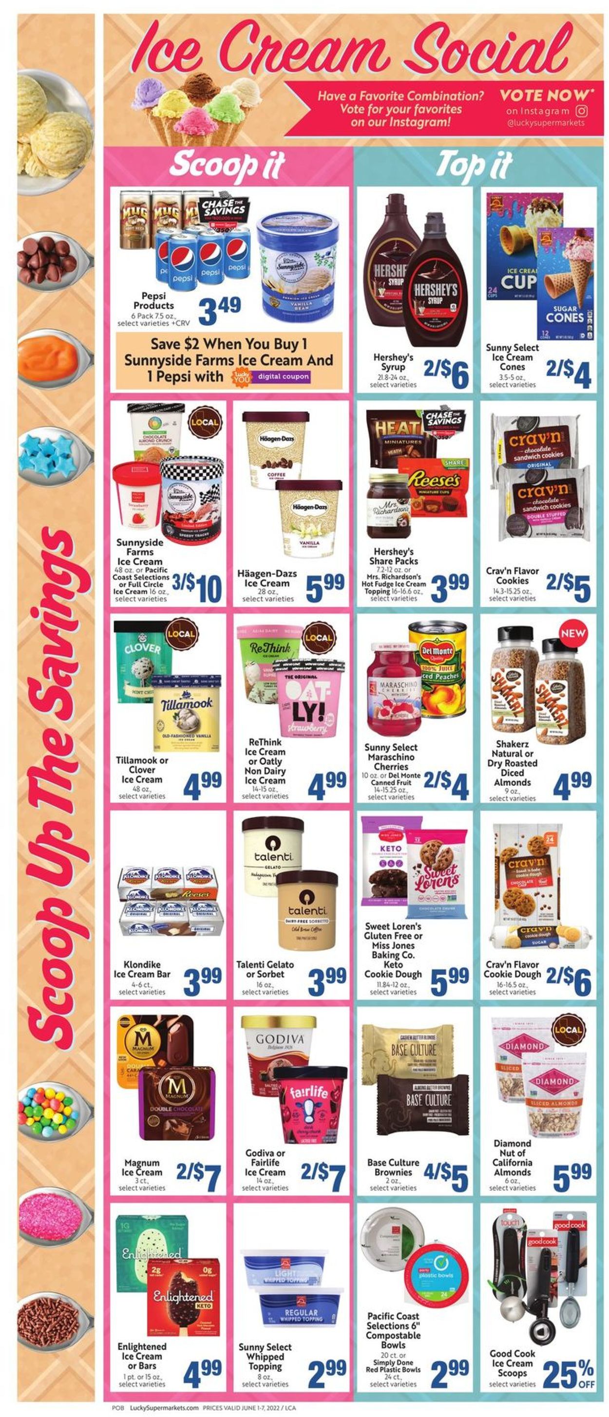 Lucky Supermarkets Weekly Ad Circular - valid 06/01-06/07/2022 (Page 6)