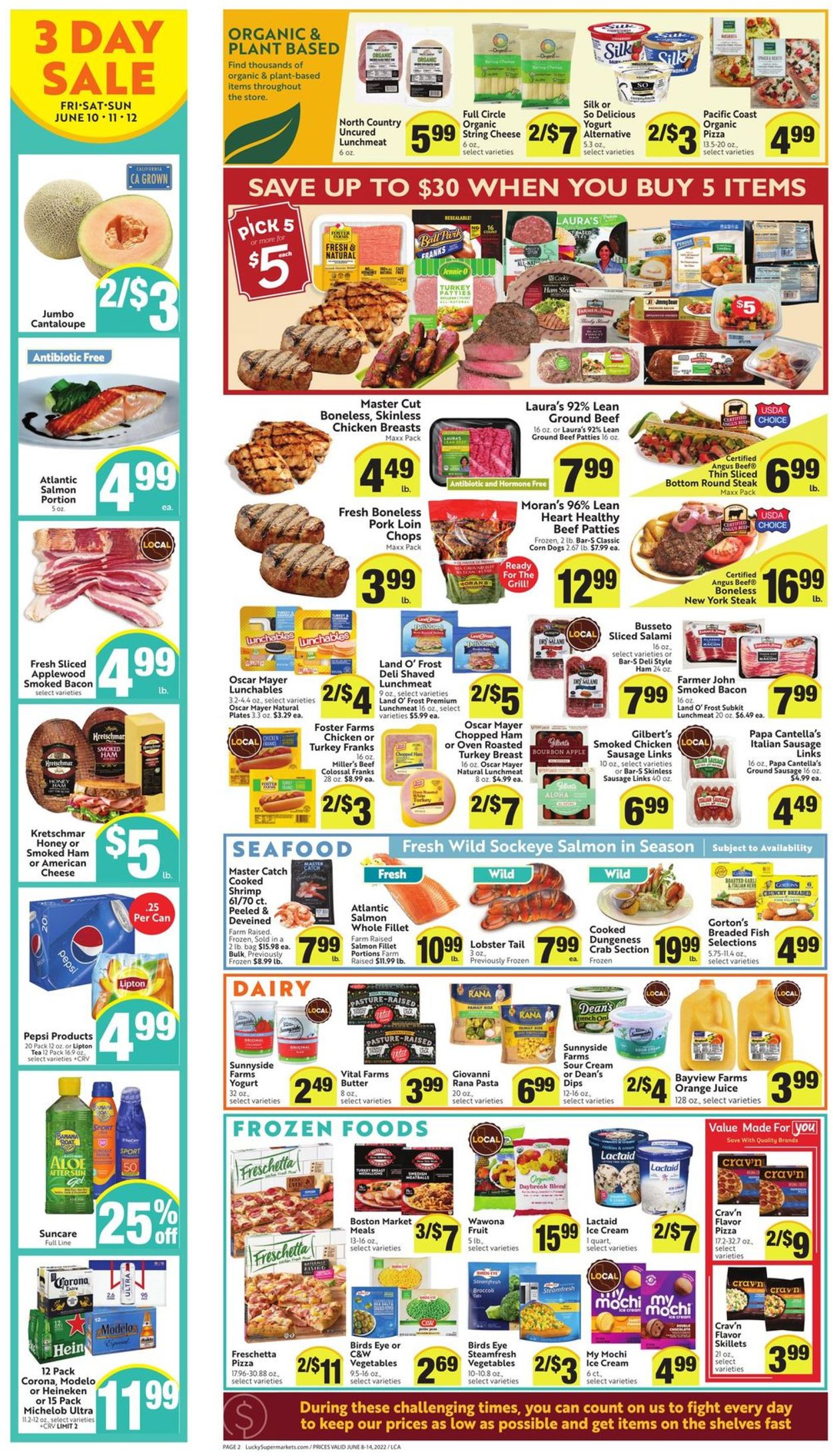 Lucky Supermarkets Weekly Ad Circular - valid 06/08-06/14/2022 (Page 2)