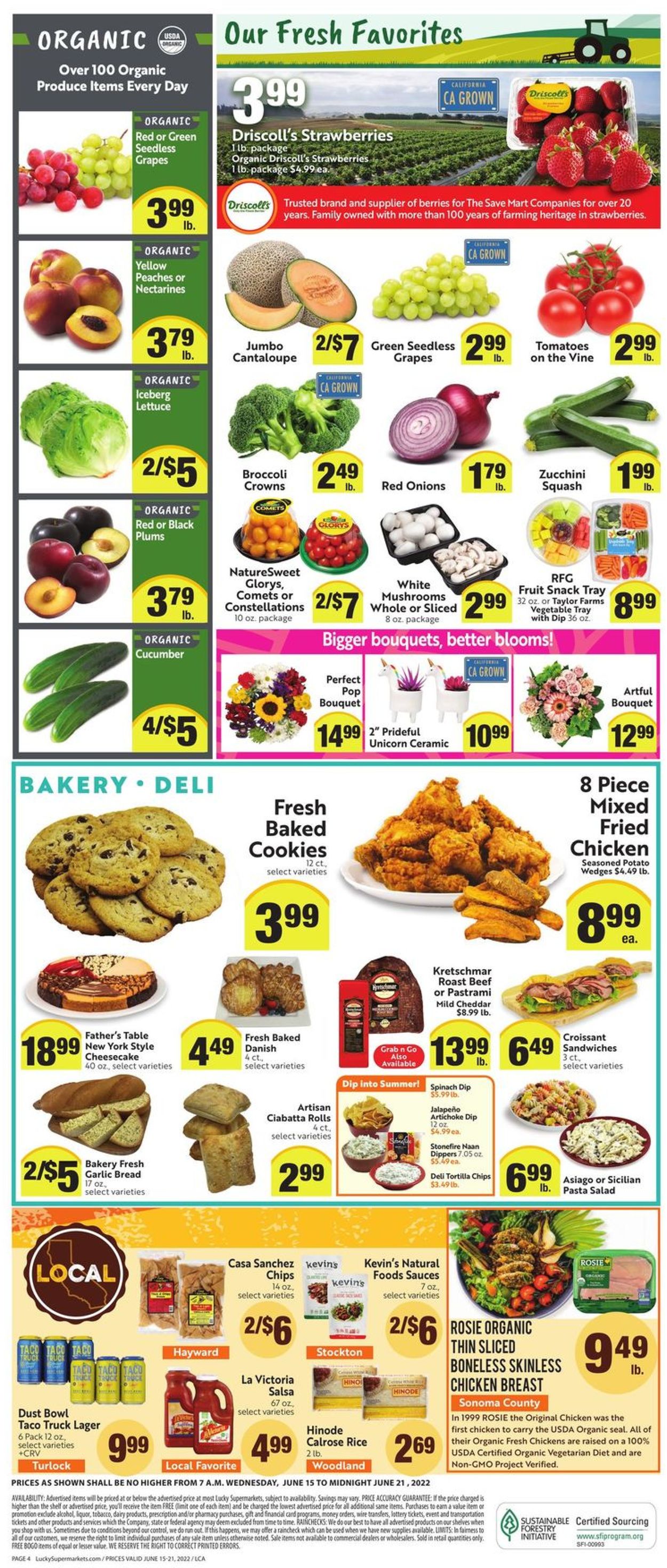 Lucky Supermarkets Weekly Ad Circular - valid 06/15-06/21/2022 (Page 4)