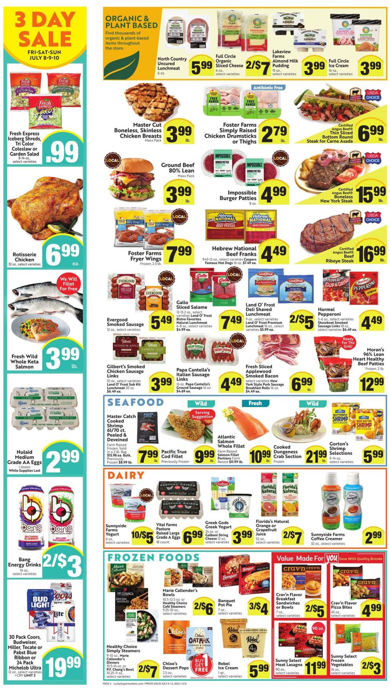 Lucky Supermarkets Weekly Ad Circular - valid 07/06-07/12/2022 (Page 2)