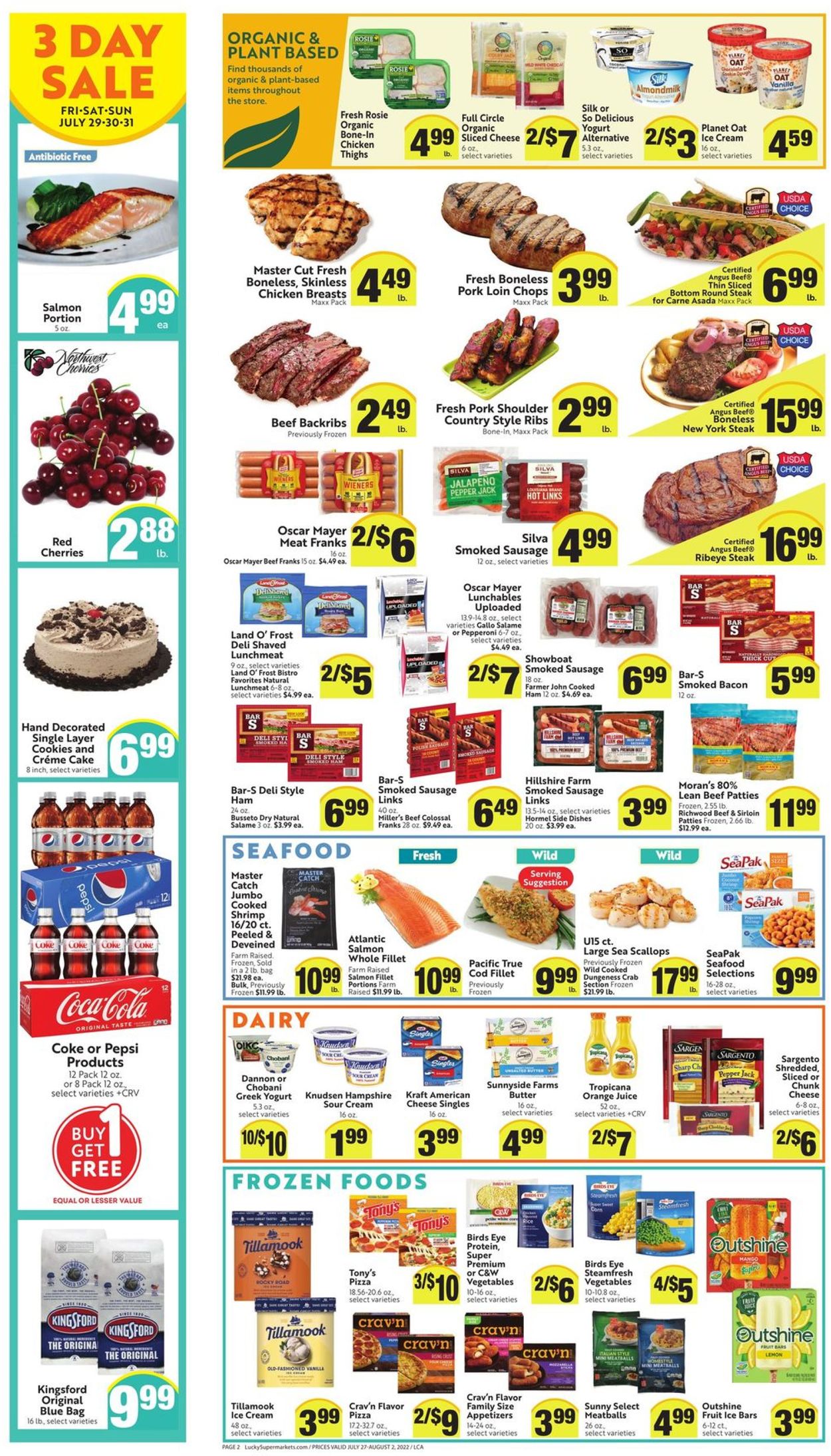 Lucky Supermarkets Weekly Ad Circular - valid 07/27-08/02/2022 (Page 2)