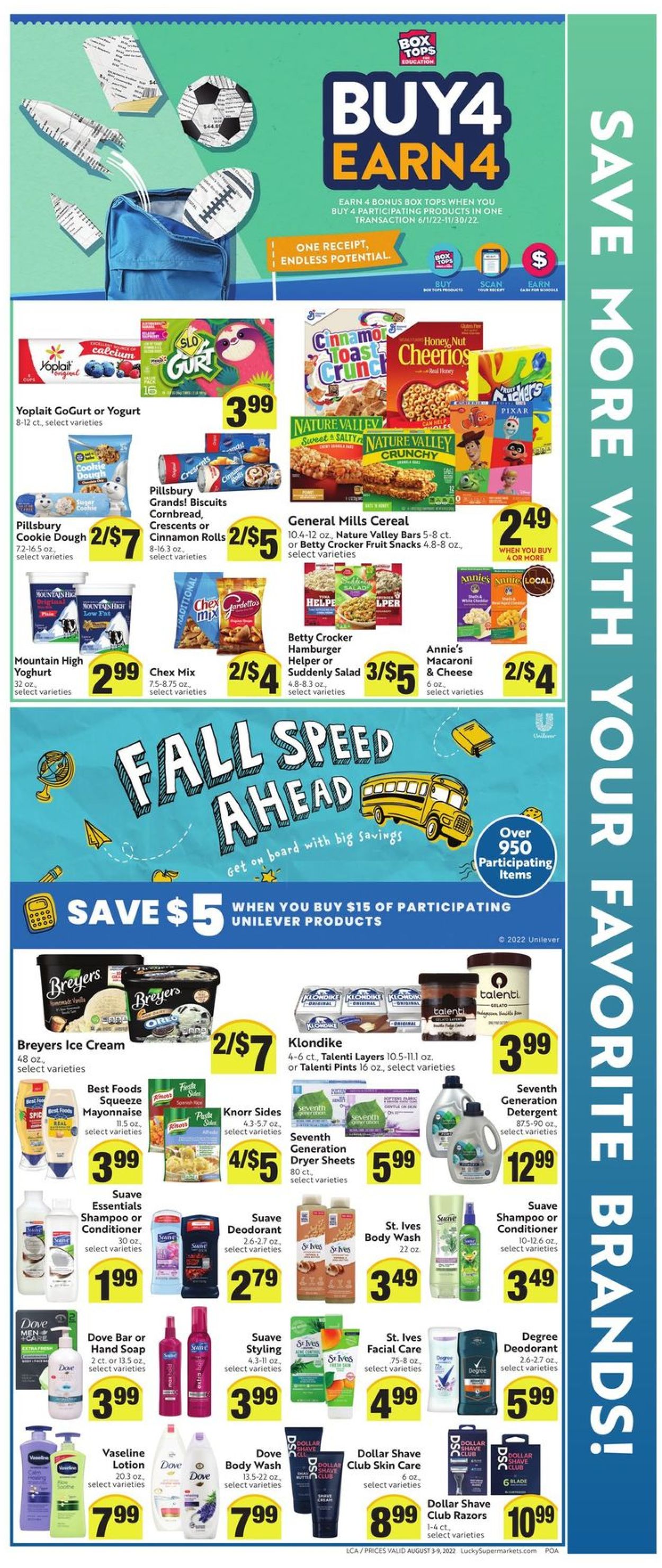 Lucky Supermarkets Weekly Ad Circular - valid 08/03-08/09/2022 (Page 5)