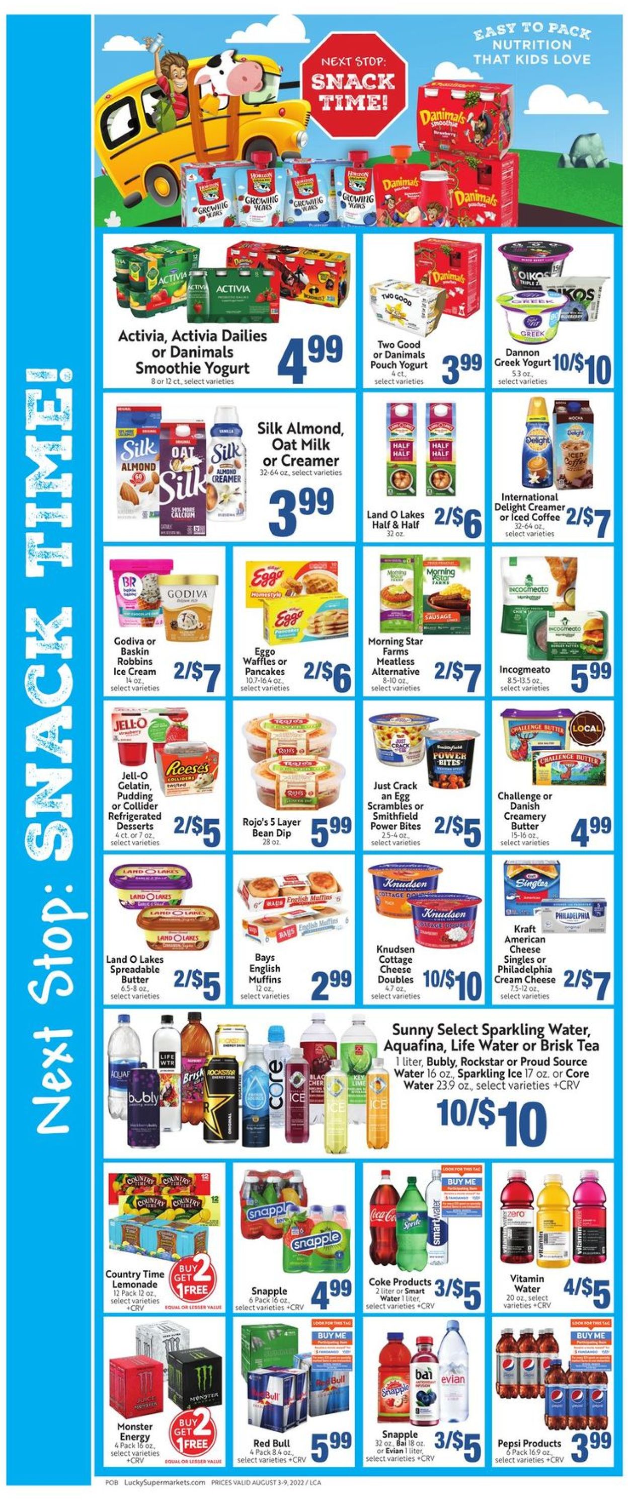 Lucky Supermarkets Weekly Ad Circular - valid 08/03-08/09/2022 (Page 6)
