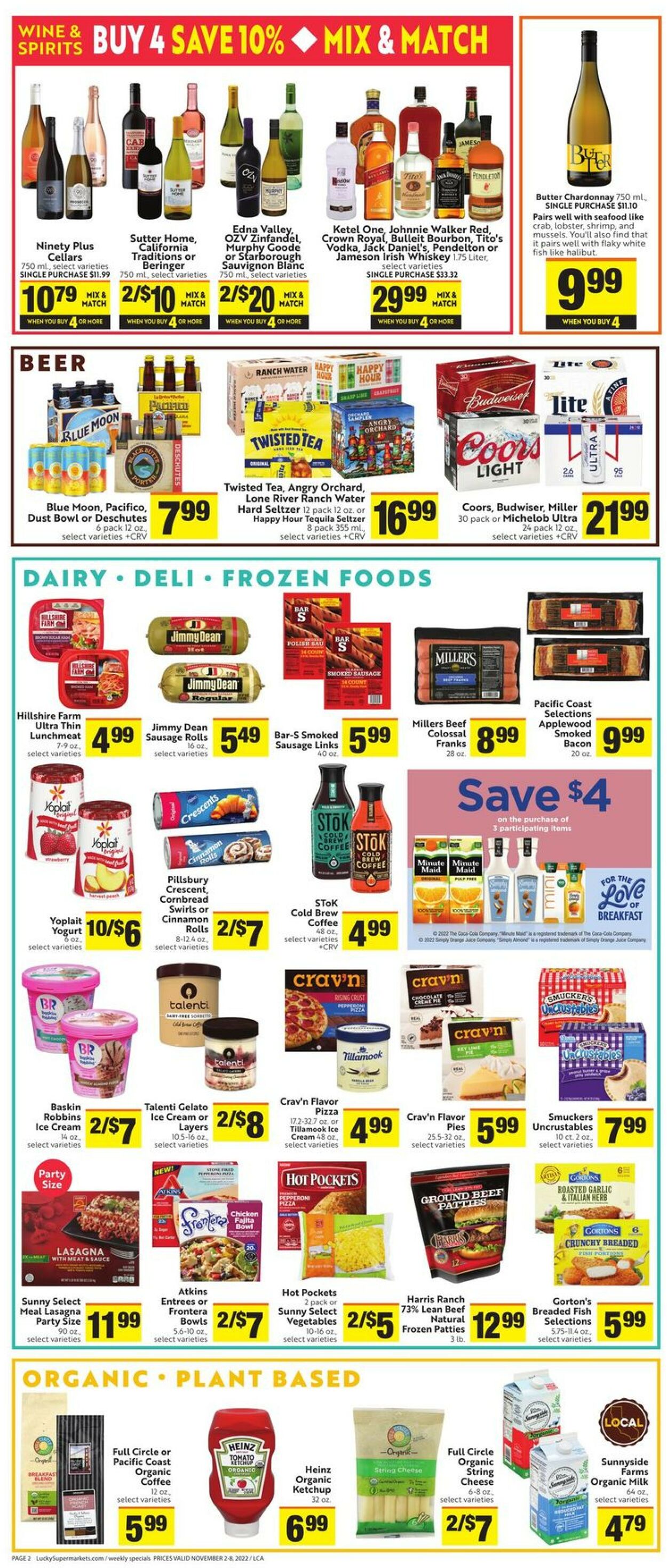 Lucky Supermarkets Weekly Ad Circular - valid 11/02-11/08/2022 (Page 2)