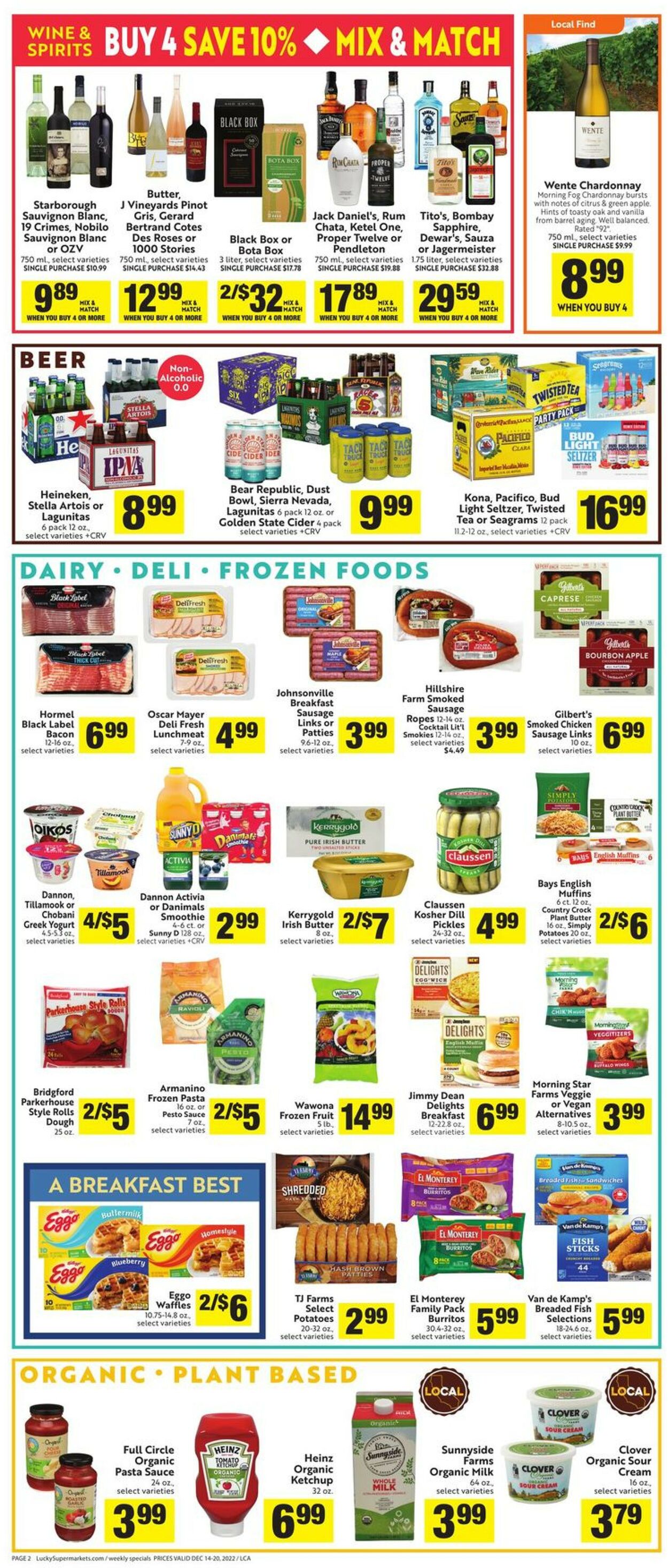 Lucky Supermarkets Weekly Ad Circular - valid 12/14-12/20/2022 (Page 2)