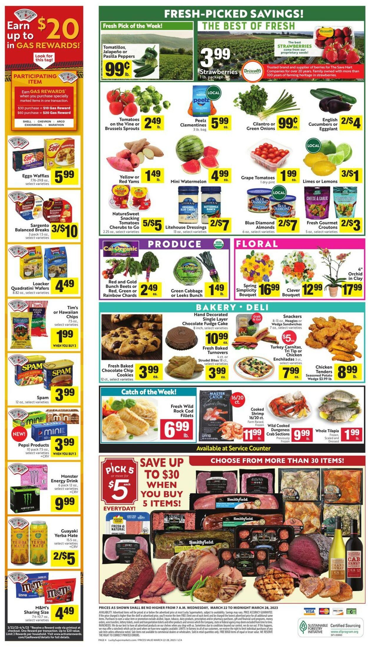 Lucky Supermarkets Weekly Ad Circular - valid 03/22-03/28/2023 (Page 4)