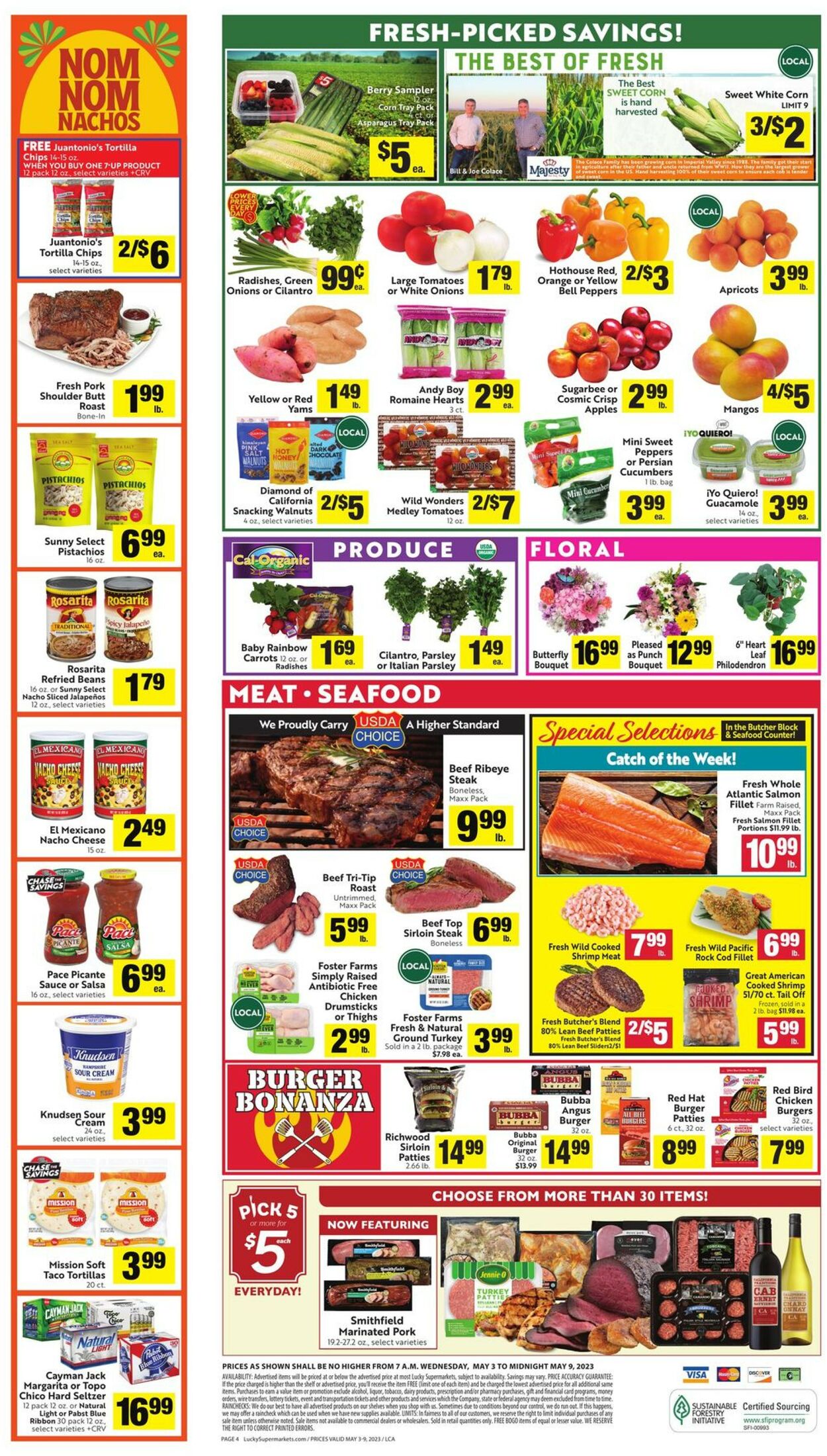 Lucky Supermarkets Weekly Ad Circular - valid 05/03-05/09/2023 (Page 4)