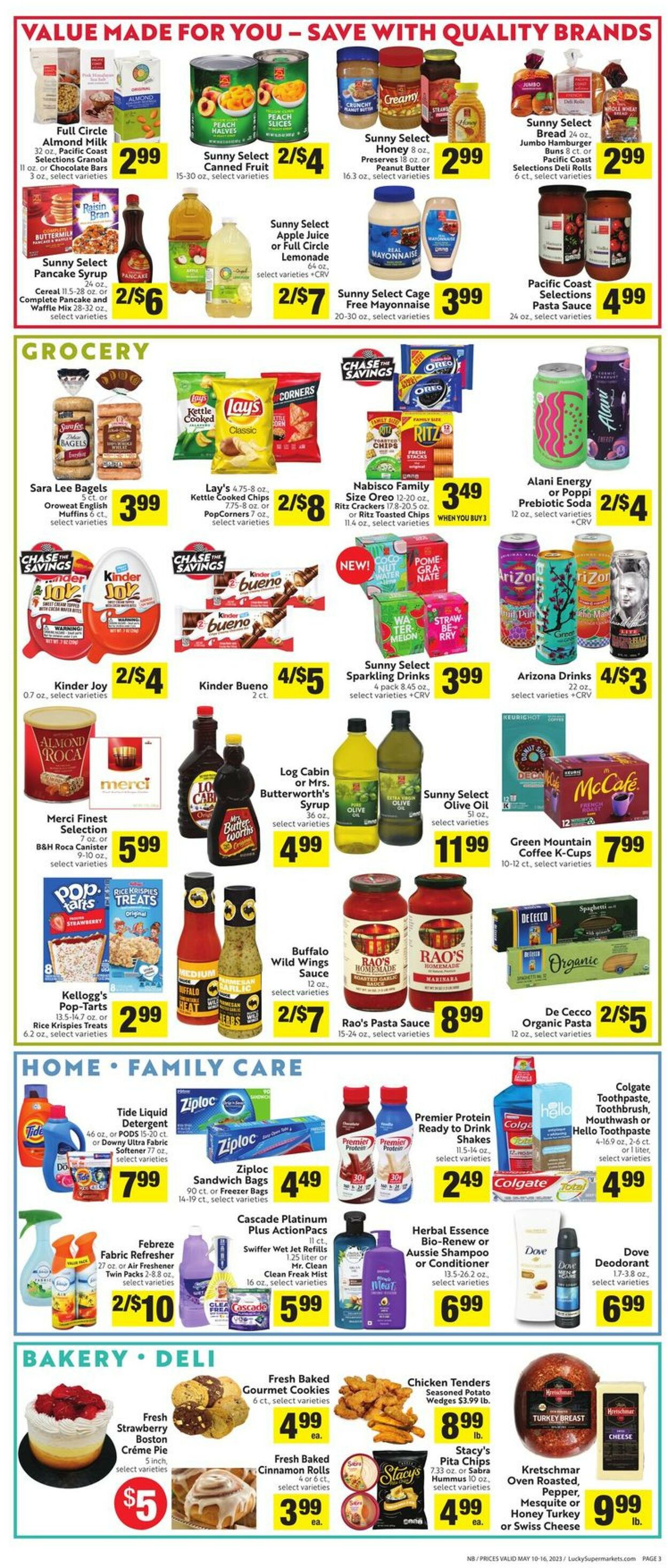 Lucky Supermarkets Weekly Ad Circular - valid 05/10-05/16/2023 (Page 3)