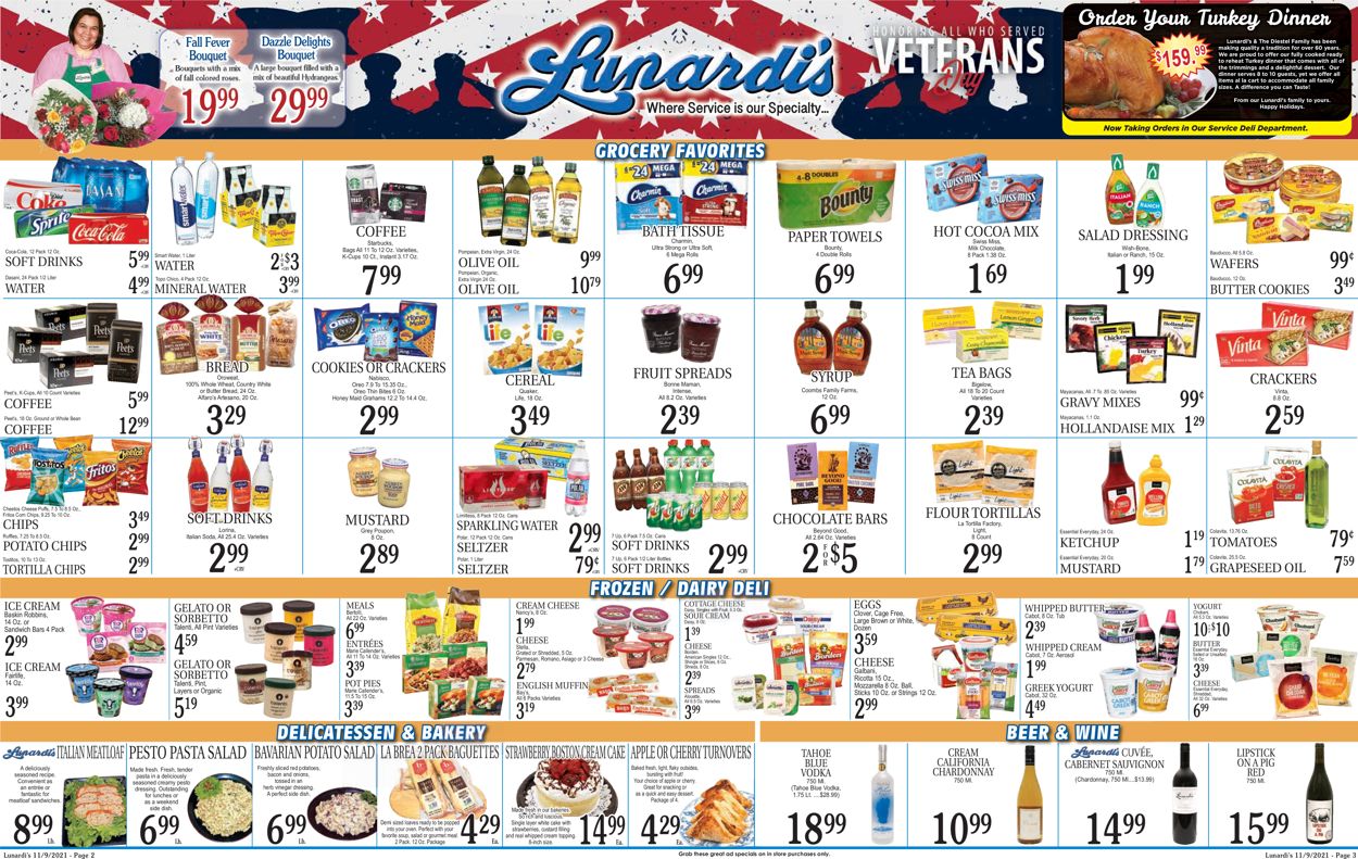 Lunardi's Weekly Ad Circular - valid 11/09-11/15/2021 (Page 2)
