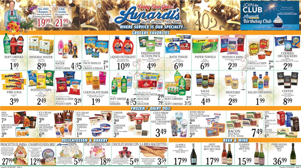 Lunardi's Weekly Ad Circular - valid 12/28-01/03/2022 (Page 2)